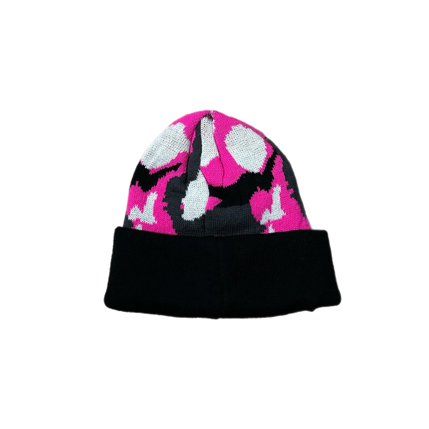 (OS) Womens Monster Energy Pink Camo Beanie