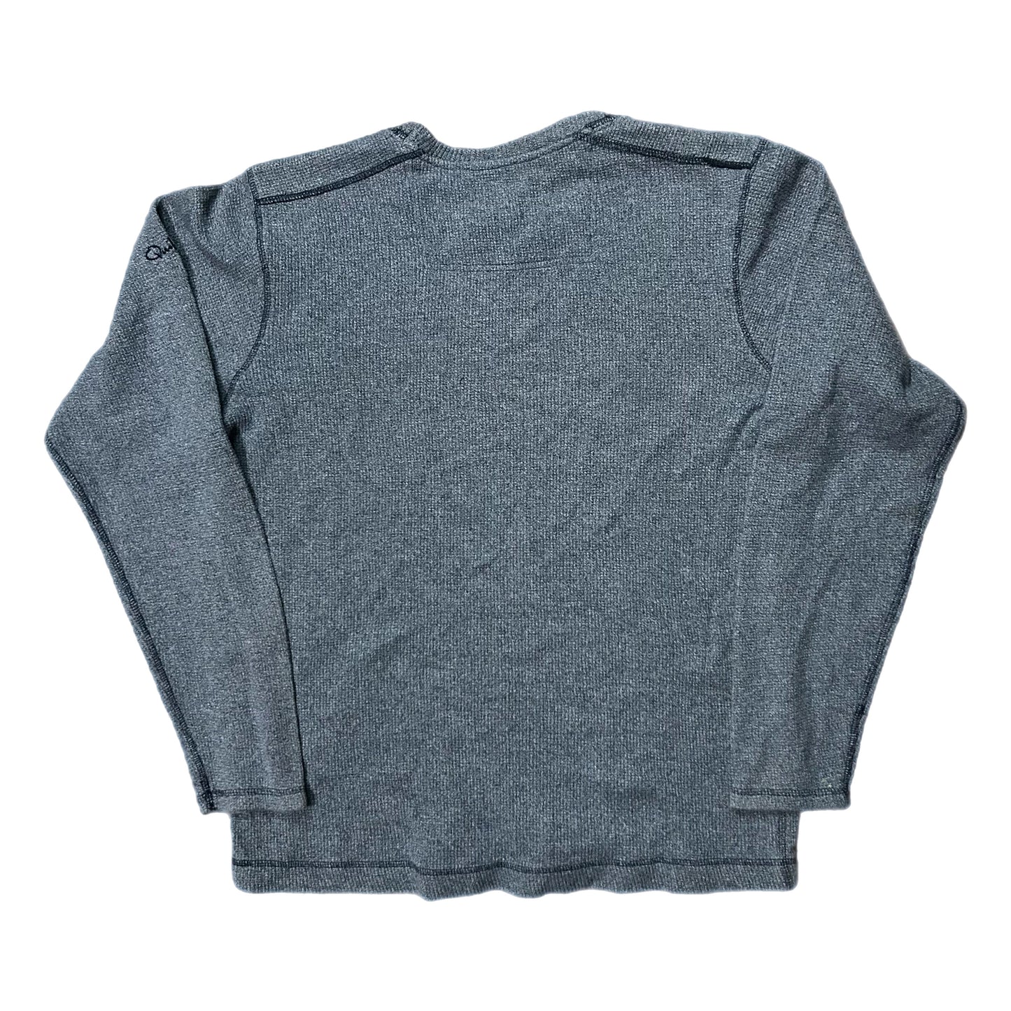 (M) Y2K Quicksilver Blue Knit Longsleeve