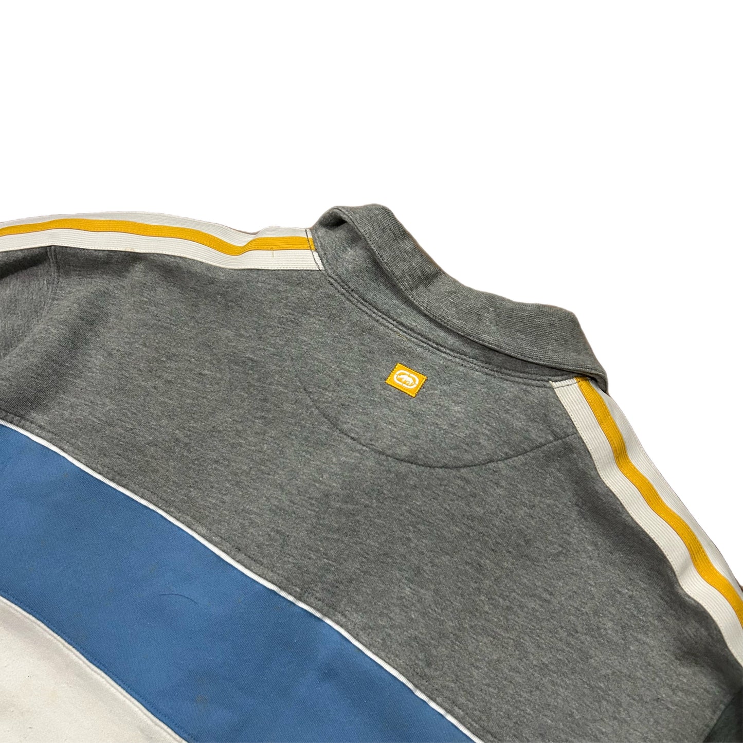 (L) Ecko Unltd Blue Gray Button Down