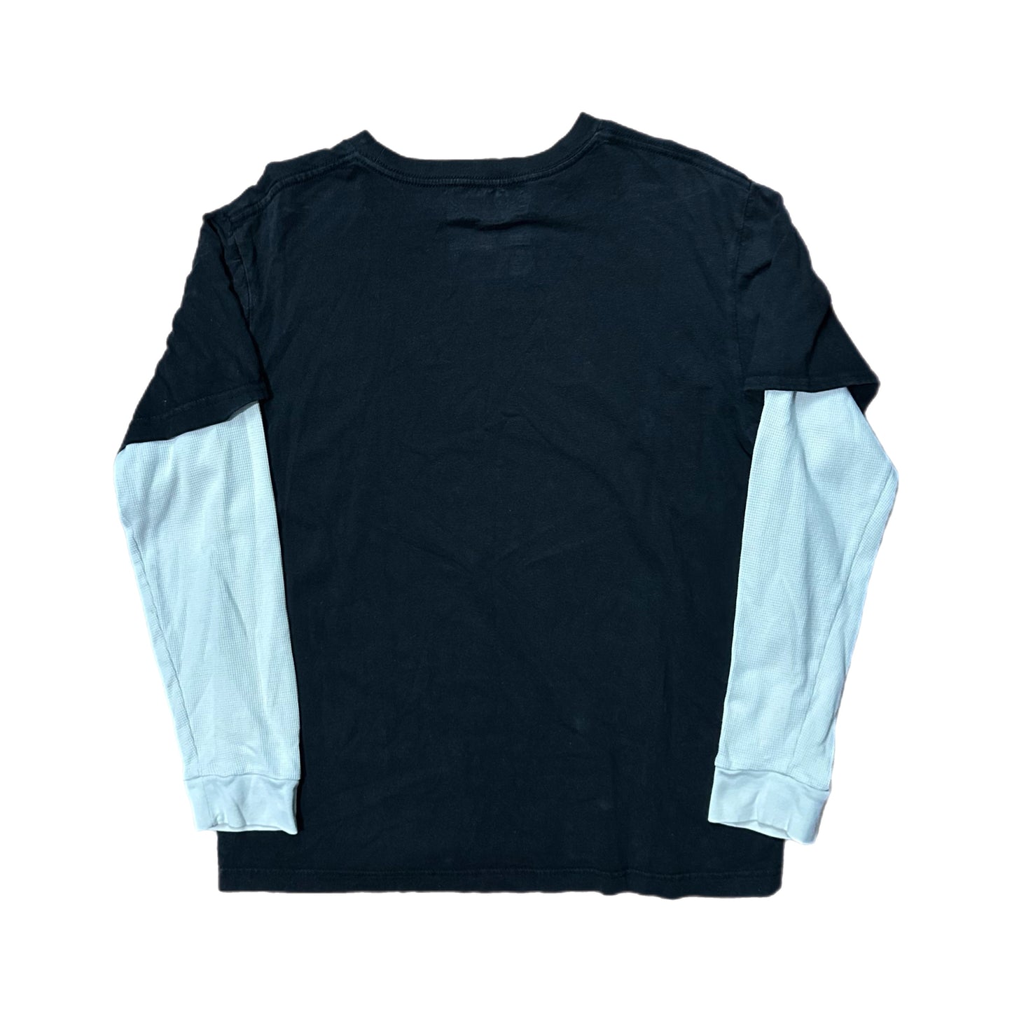 (M) Y2K Skull Double Layer Long Sleeve