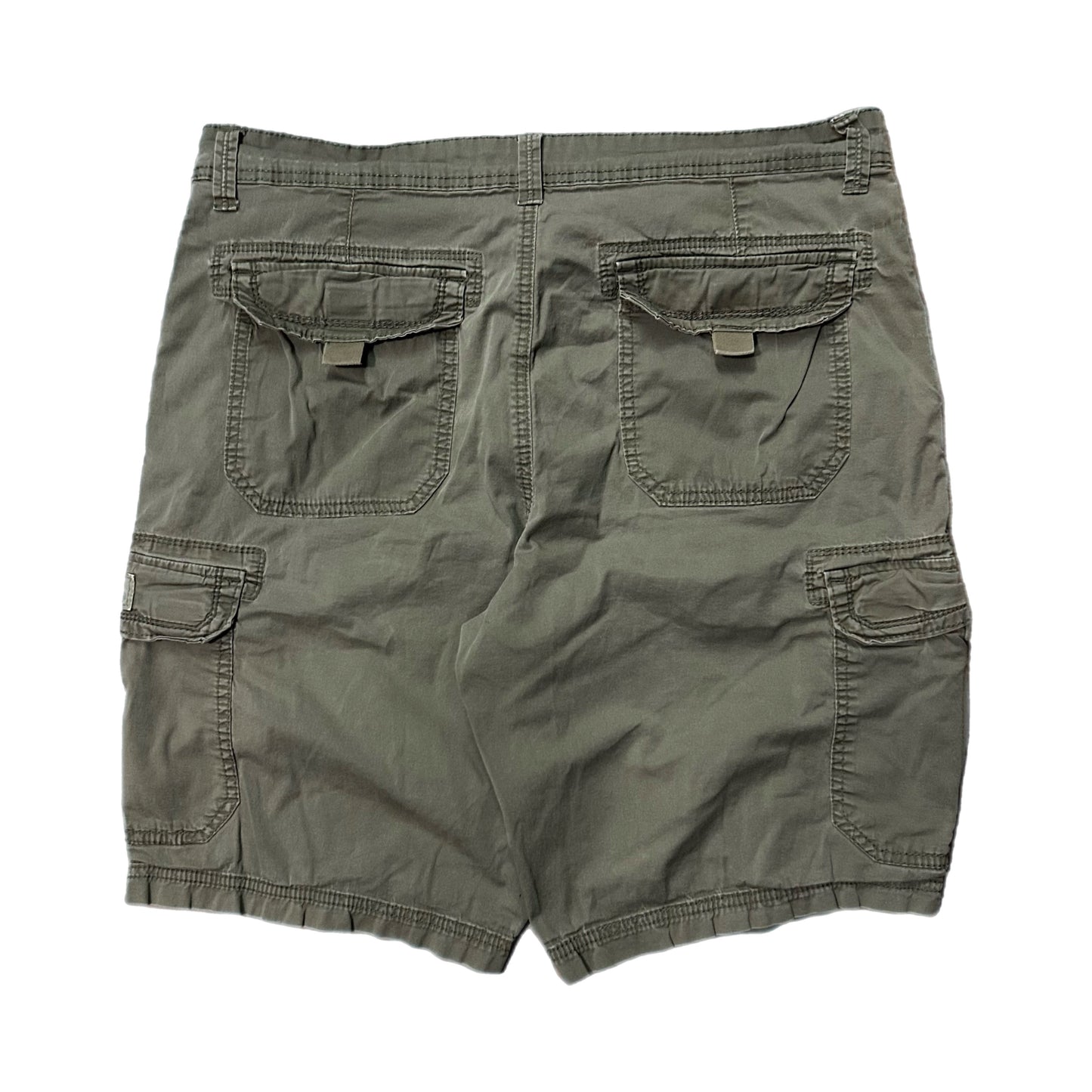 (36) Union Bay Olive Cargo Shorts