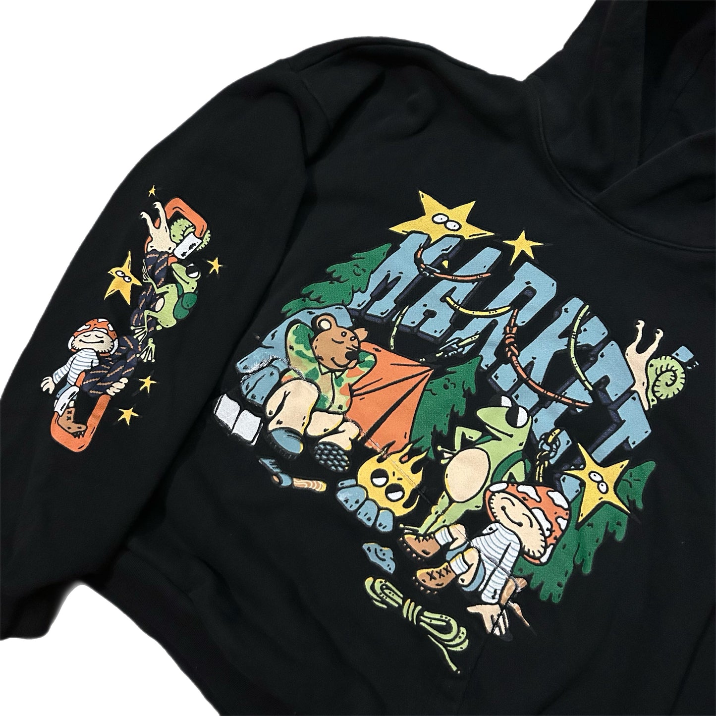 (L) Market Backcountry Buds Black Hoodie