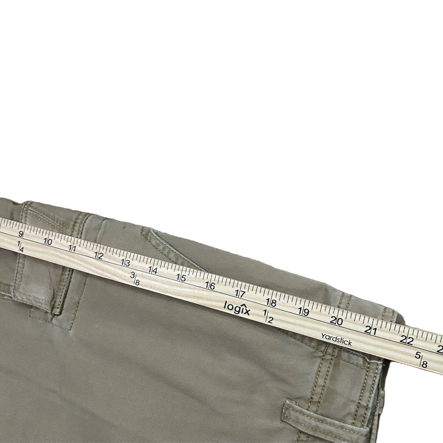 (36) Y2K Timberland Khaki Baggy Cargo Shorts