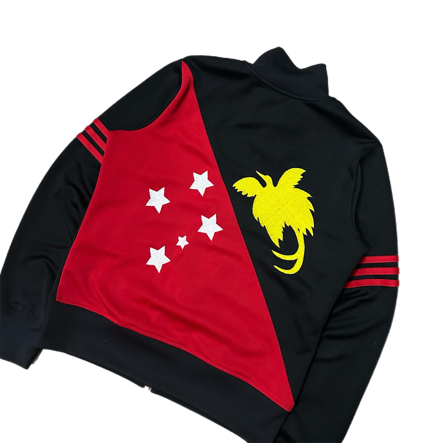 (M) Adidas Papau New Guinea Soccer Track Jacket