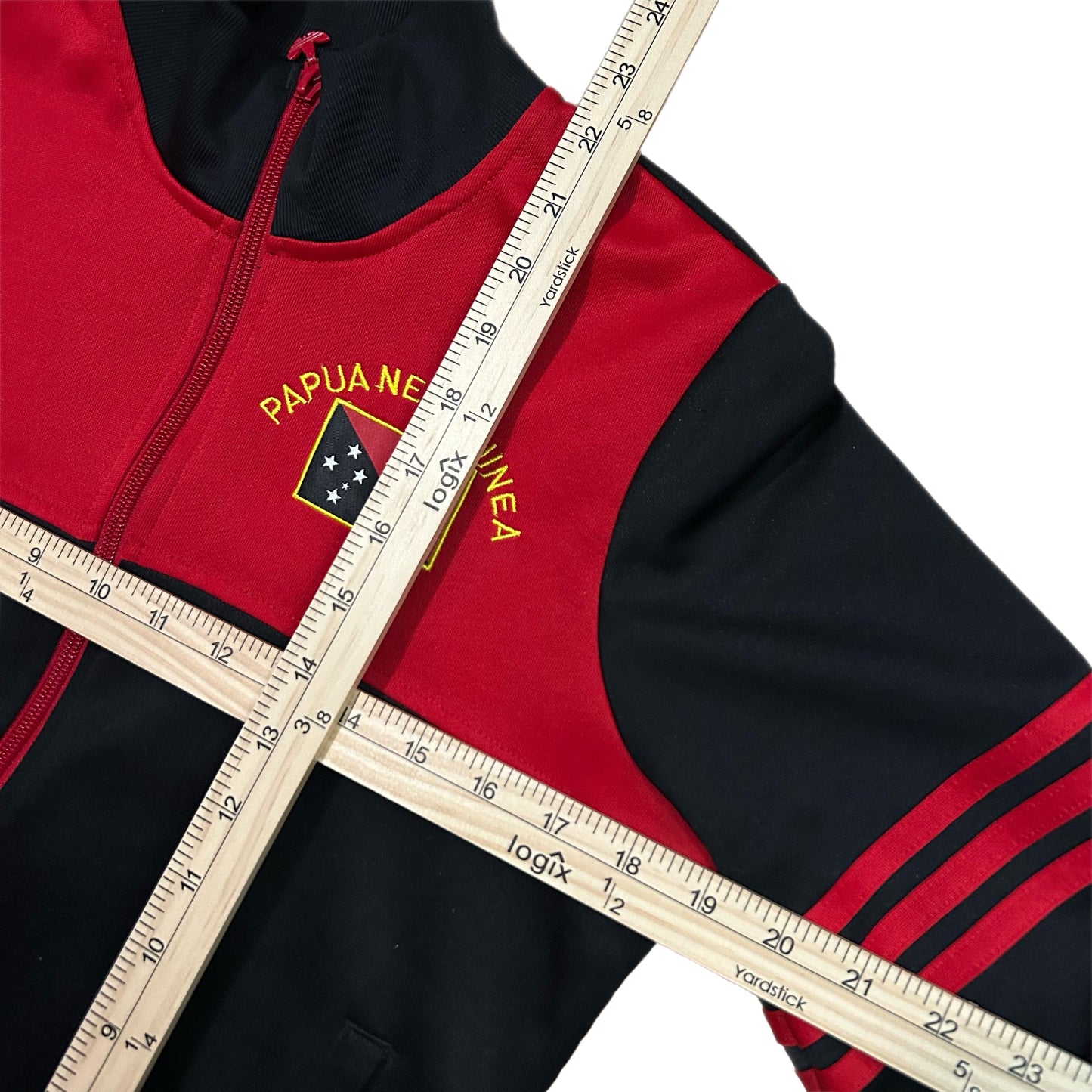 (M) Adidas Papau New Guinea Soccer Track Jacket