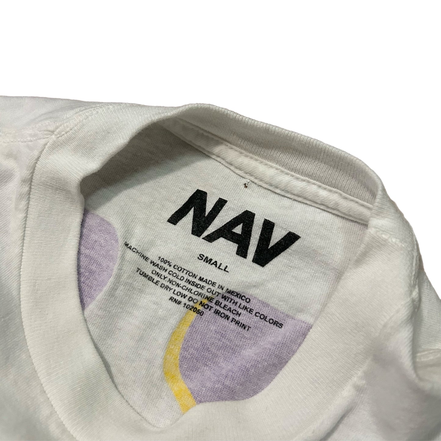 (S) NAV x VLONE Good Intentions Doves White Tee