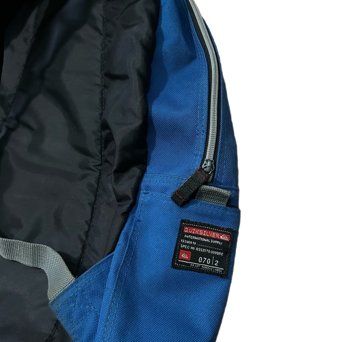 (OS) Y2K Quicksilver Blue Backpack