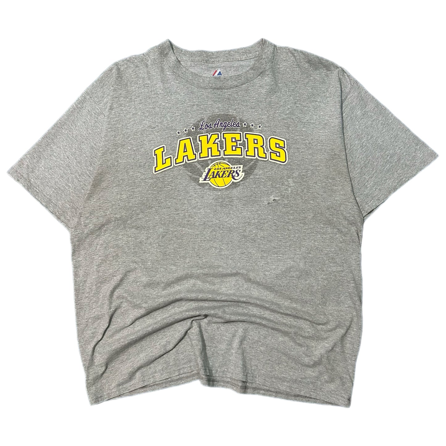 (XXL) Vintage Majestic LA Lakers Championship Banner Tee