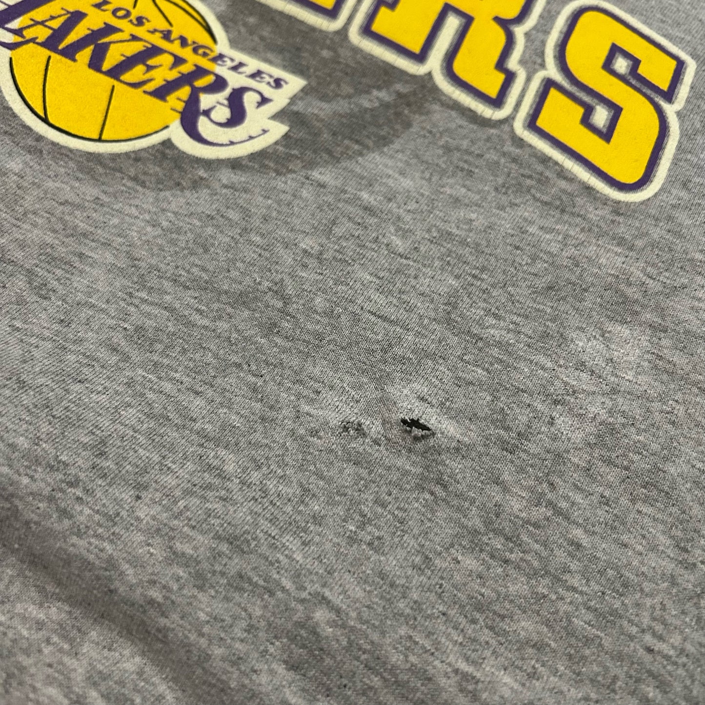 (XXL) Vintage Majestic LA Lakers Championship Banner Tee