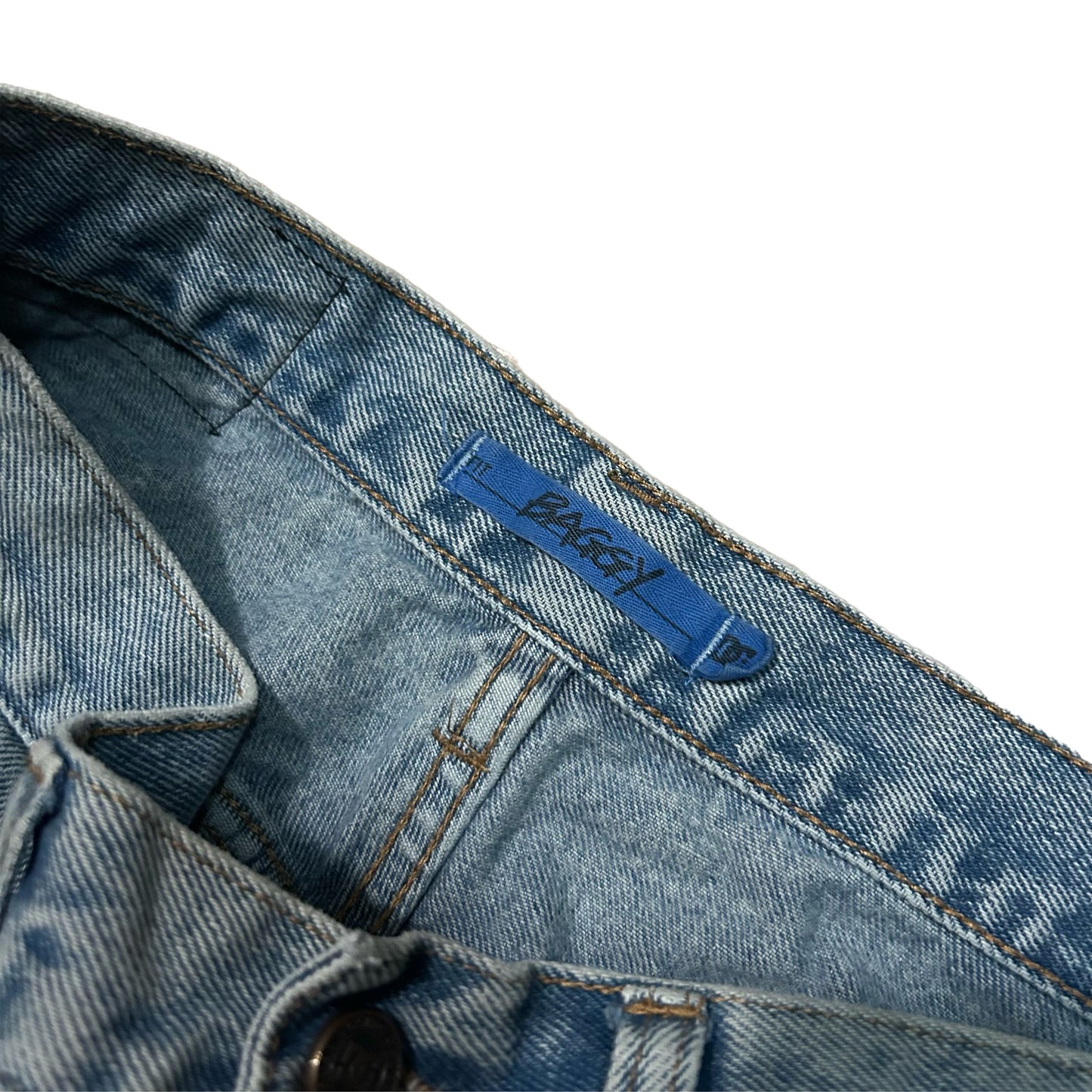 (32) Y2K DC Baggy Light Wash Denim