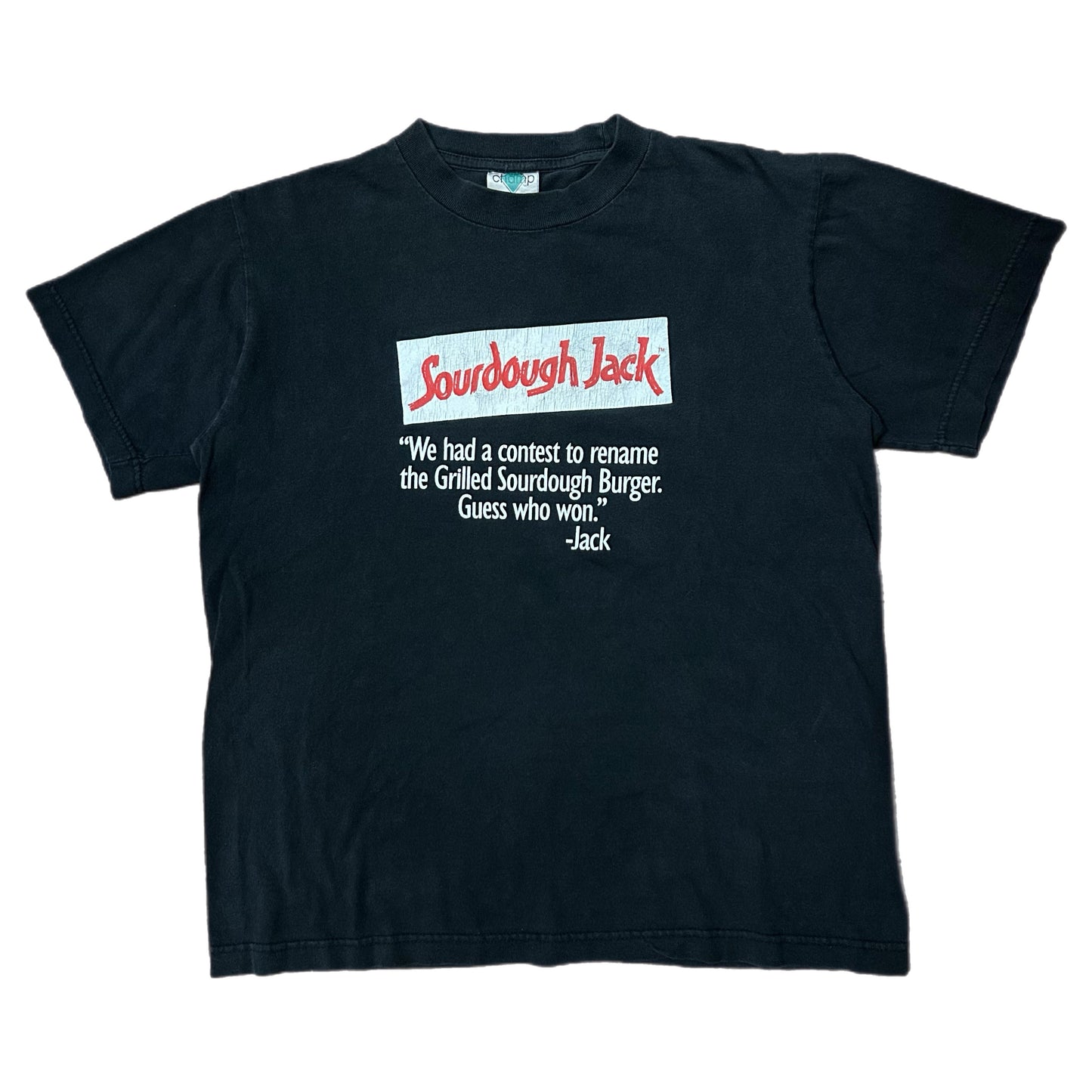 (M) Vintage Jack In The Box Sourdough Jack Promo Tee