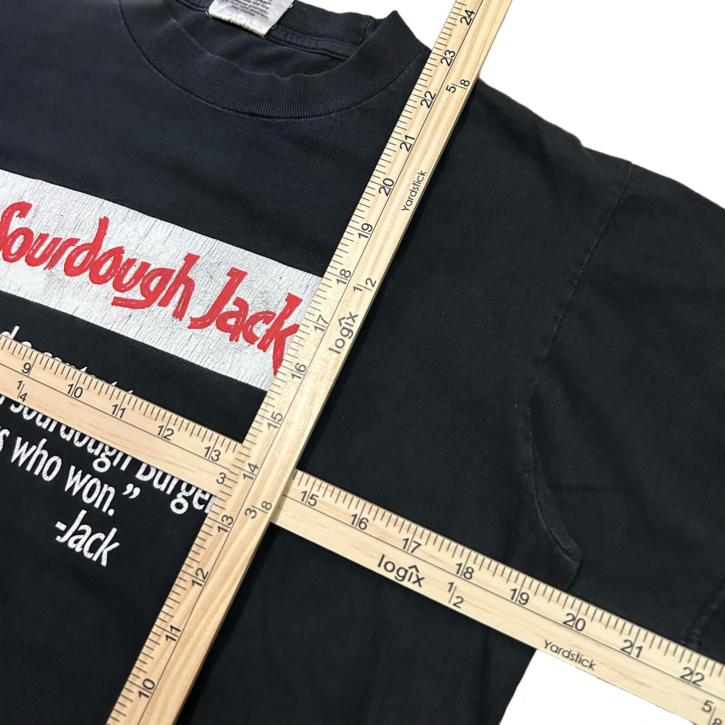 (M) Vintage Jack In The Box Sourdough Jack Promo Tee