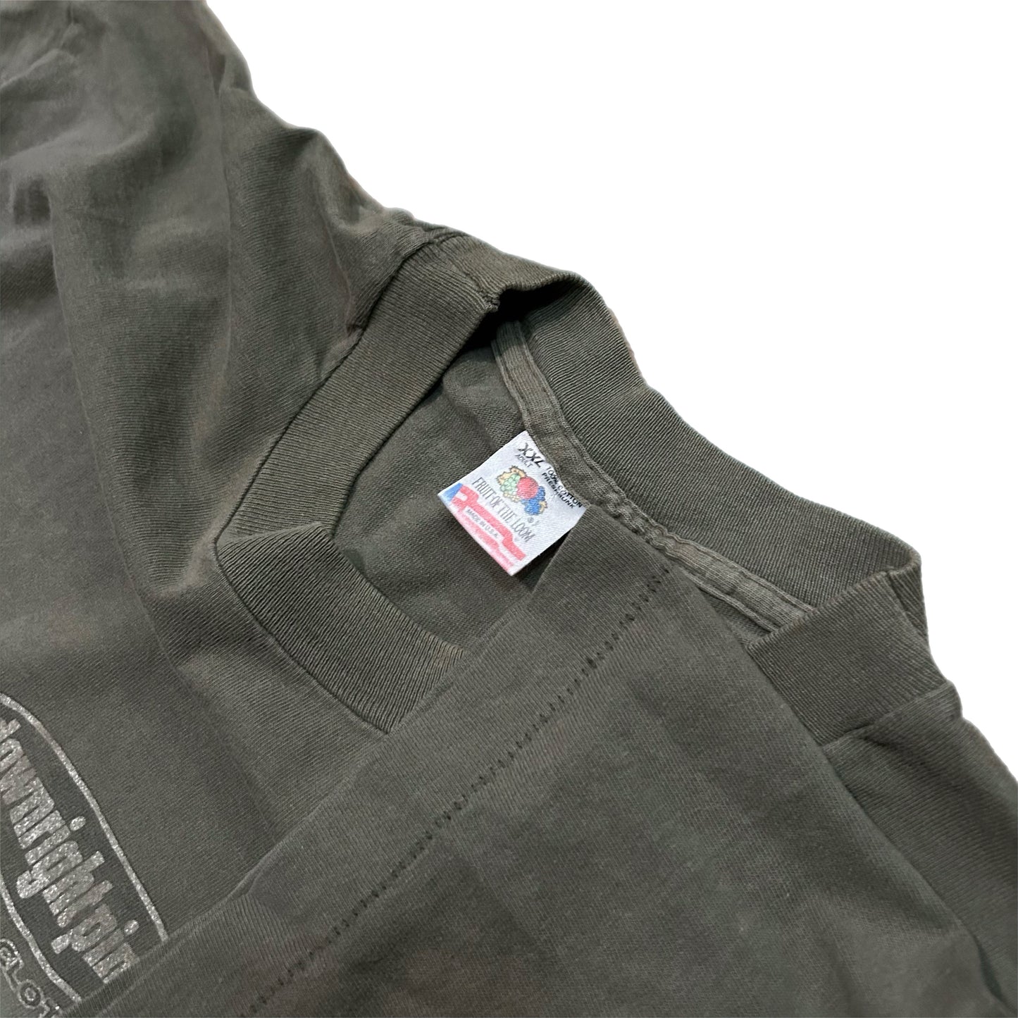 (XXL) 90s Downright Pinoy Olive Tee