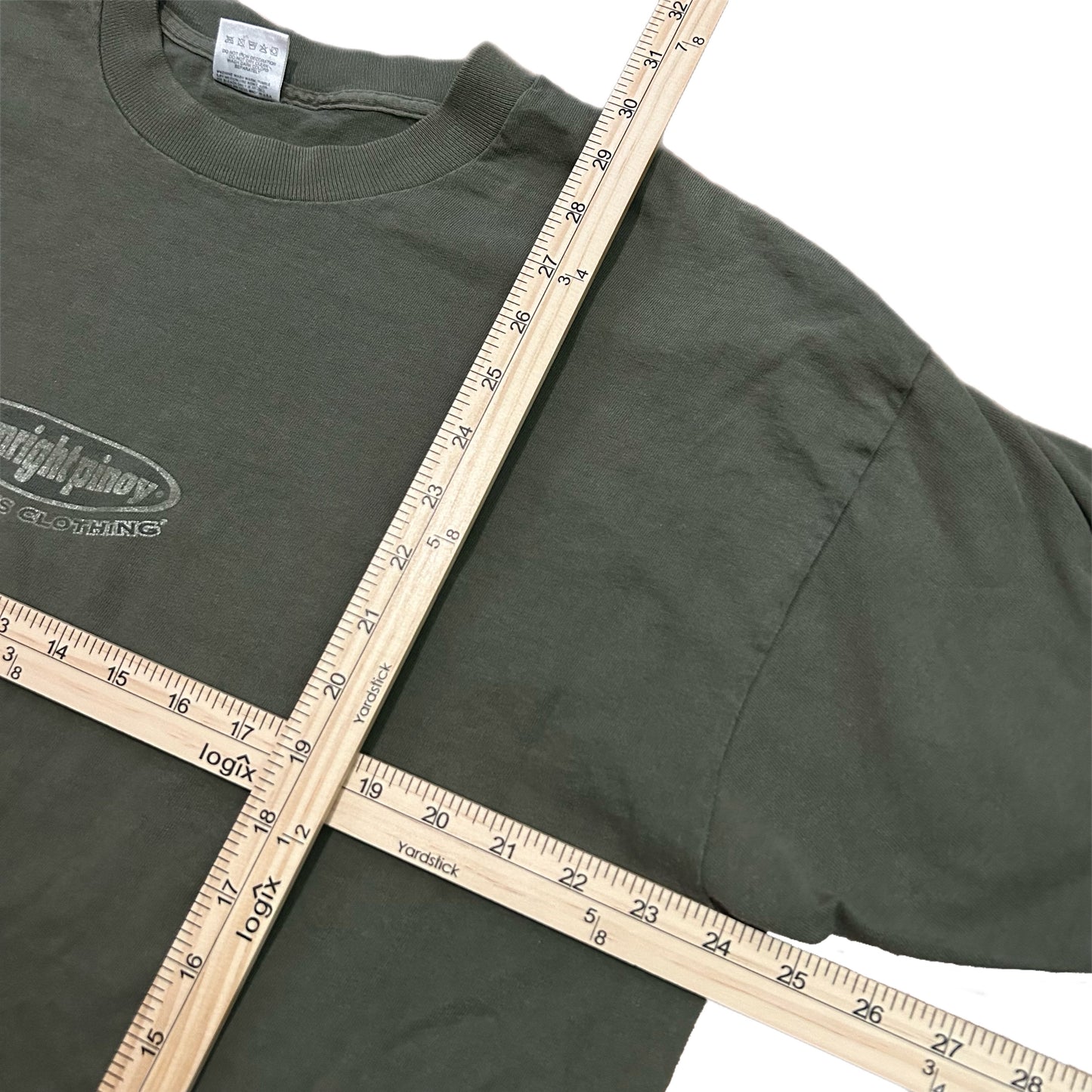 (XXL) 90s Downright Pinoy Olive Tee
