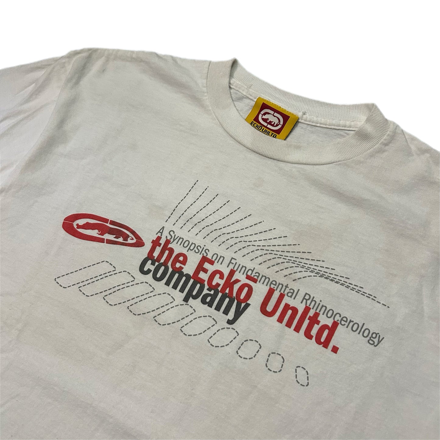 (L) Y2K Ecko Unltd White Tee