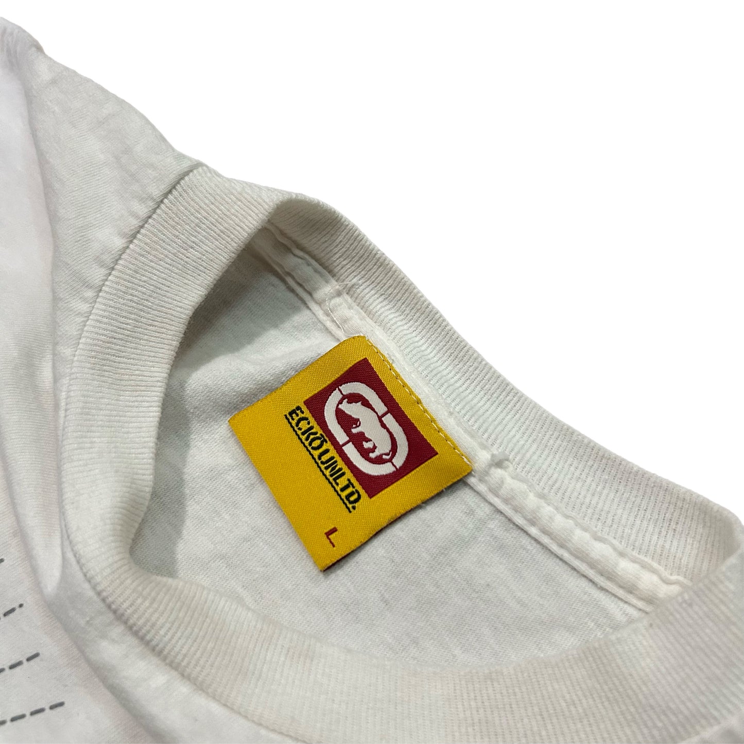 (L) Y2K Ecko Unltd White Tee