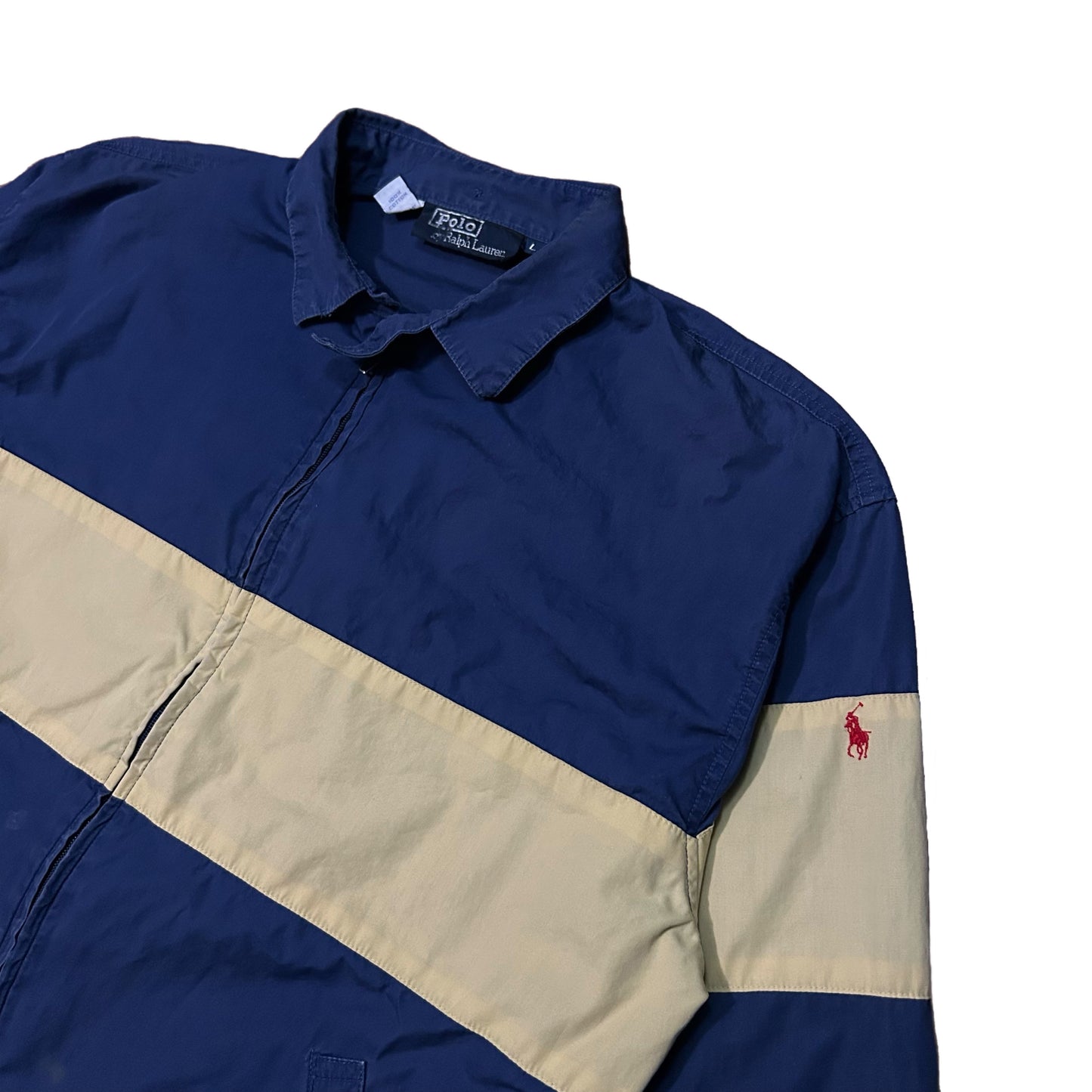 (L) Vintage Polo Ralph Lauren Two-Tone Jacket