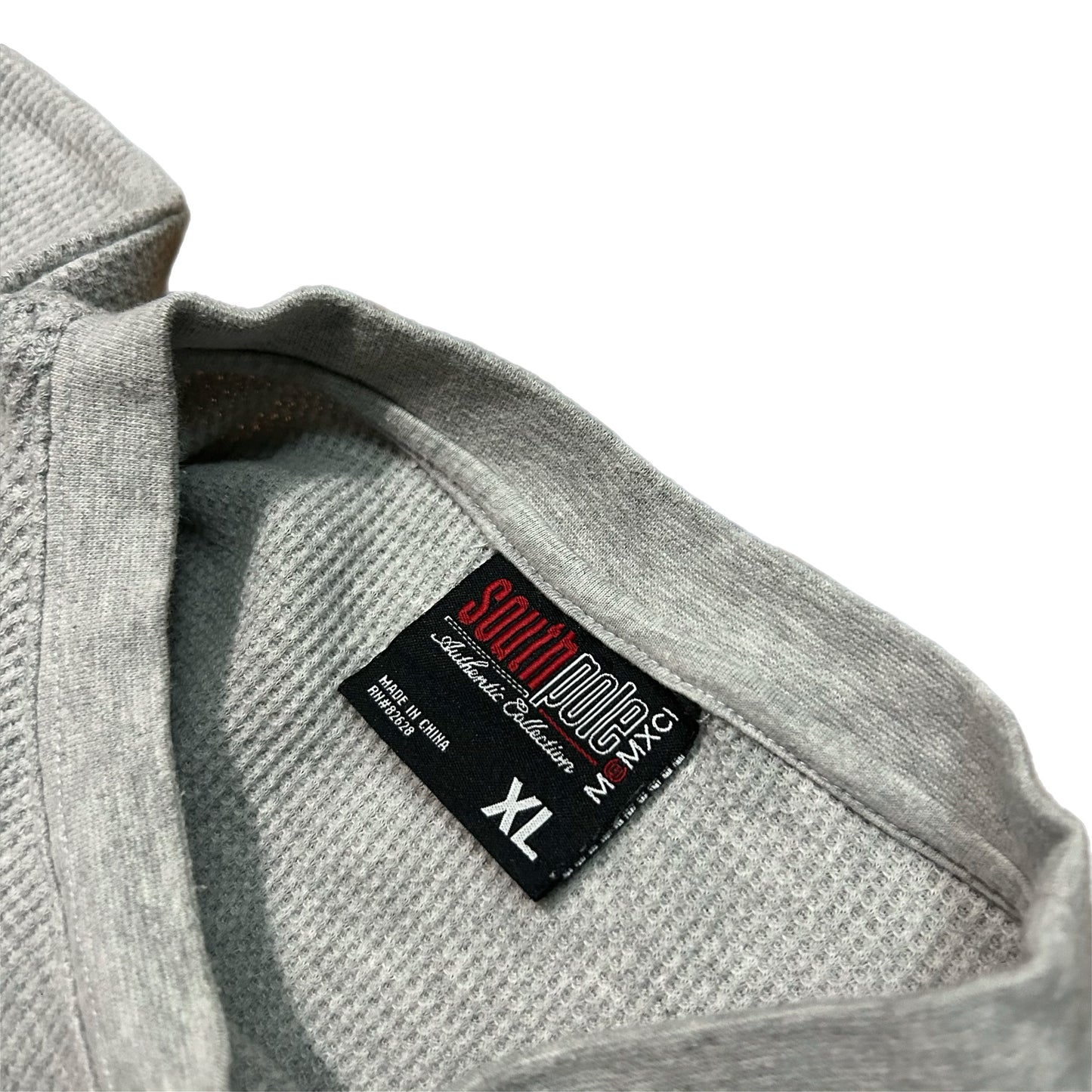 (XL) Y2K Southpole Grey Thermal Shirt