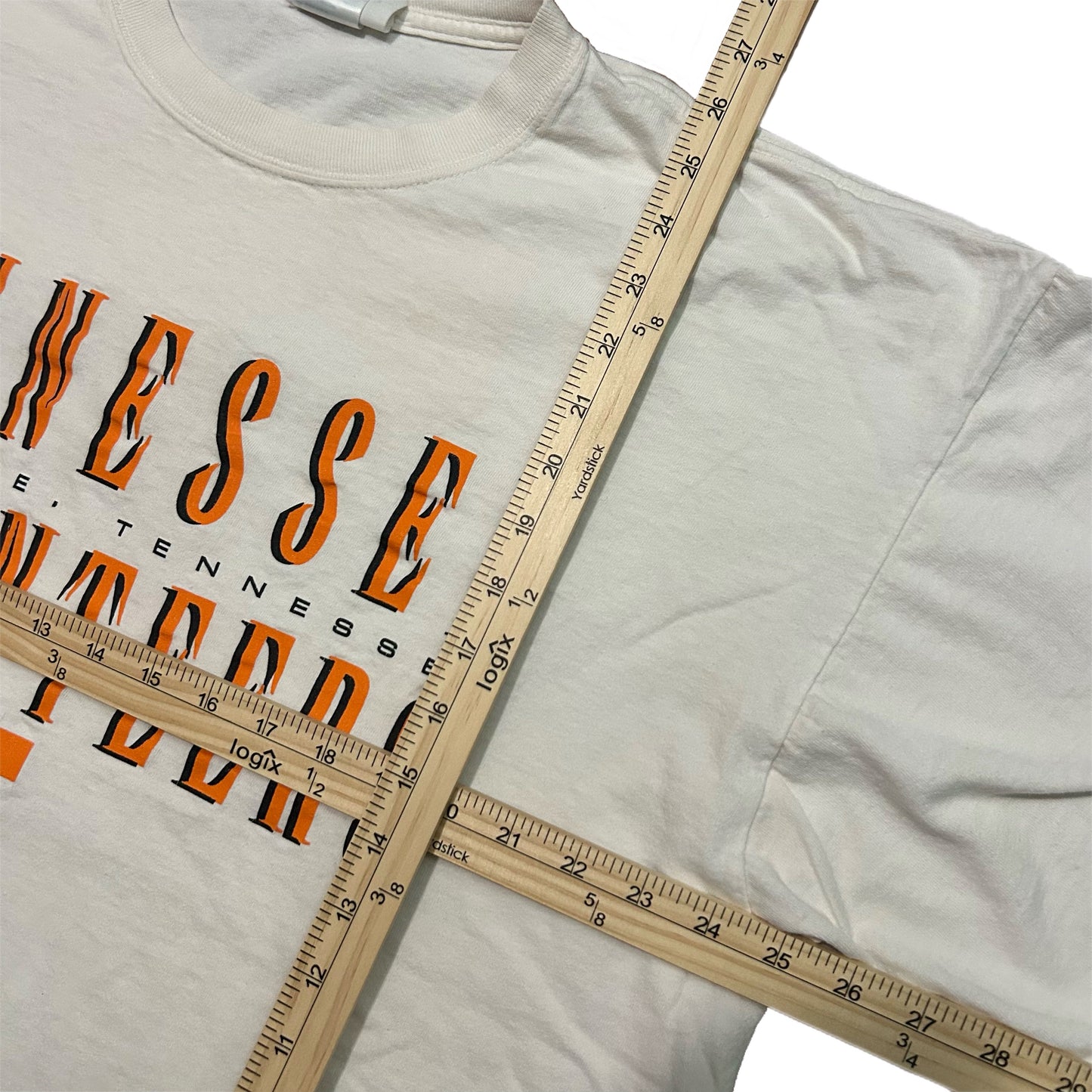 (XXL) Vintage Adidas Tennessee Volunteers White Tee