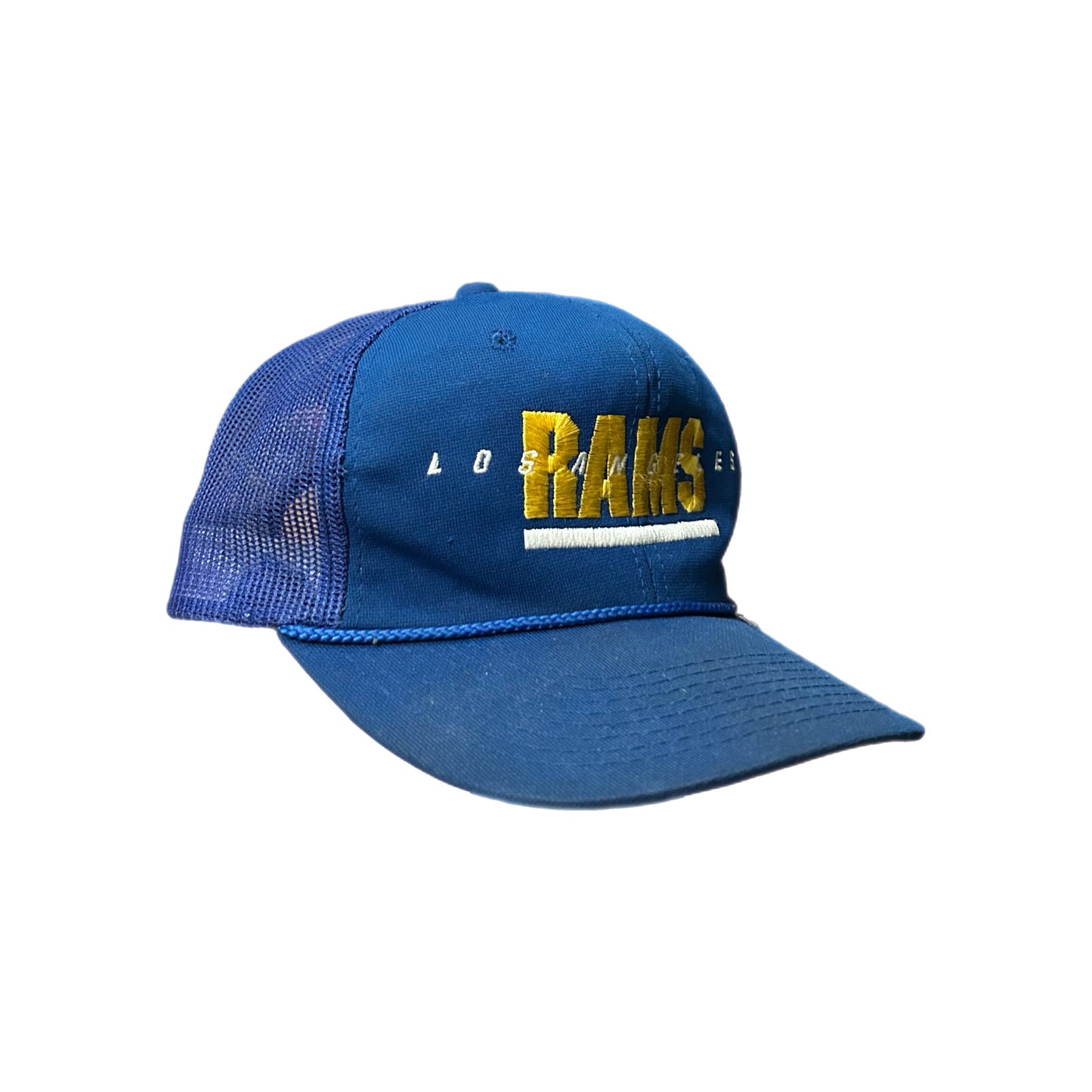 (OS) Vintage NFL Los Angeles Rams Sports Specialties Snapback Trucker