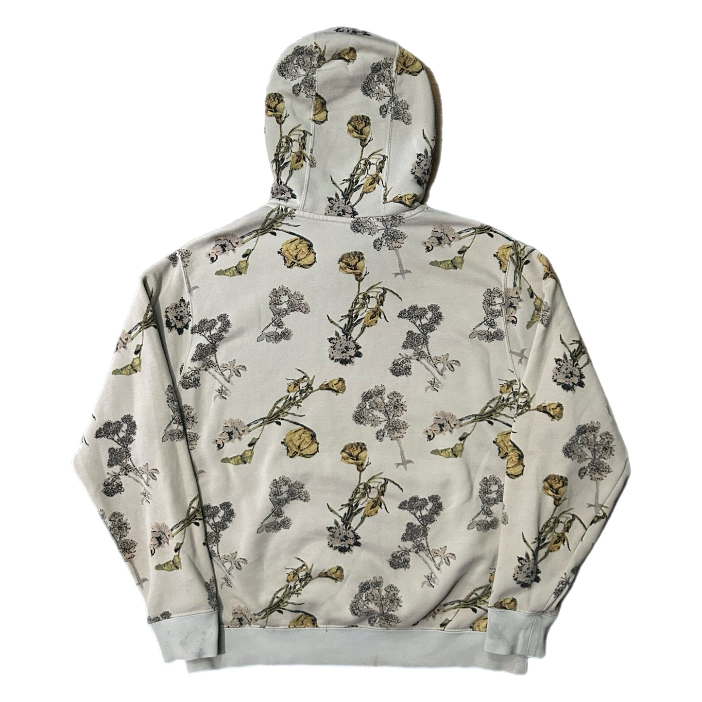 (L) Nike Sportswear Club Floral Print Hoodie