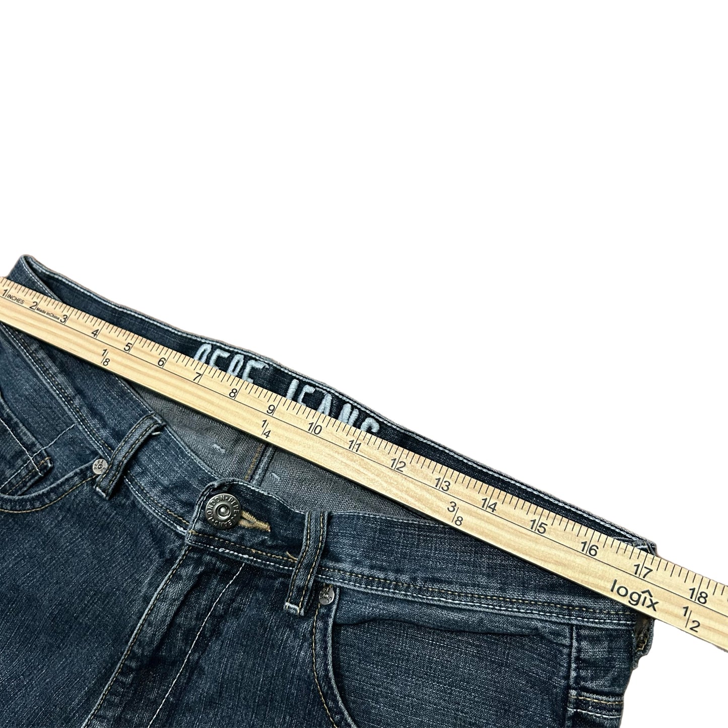 (34) Y2K Pepe Jeans Medium Wash Loose Denim Jeans