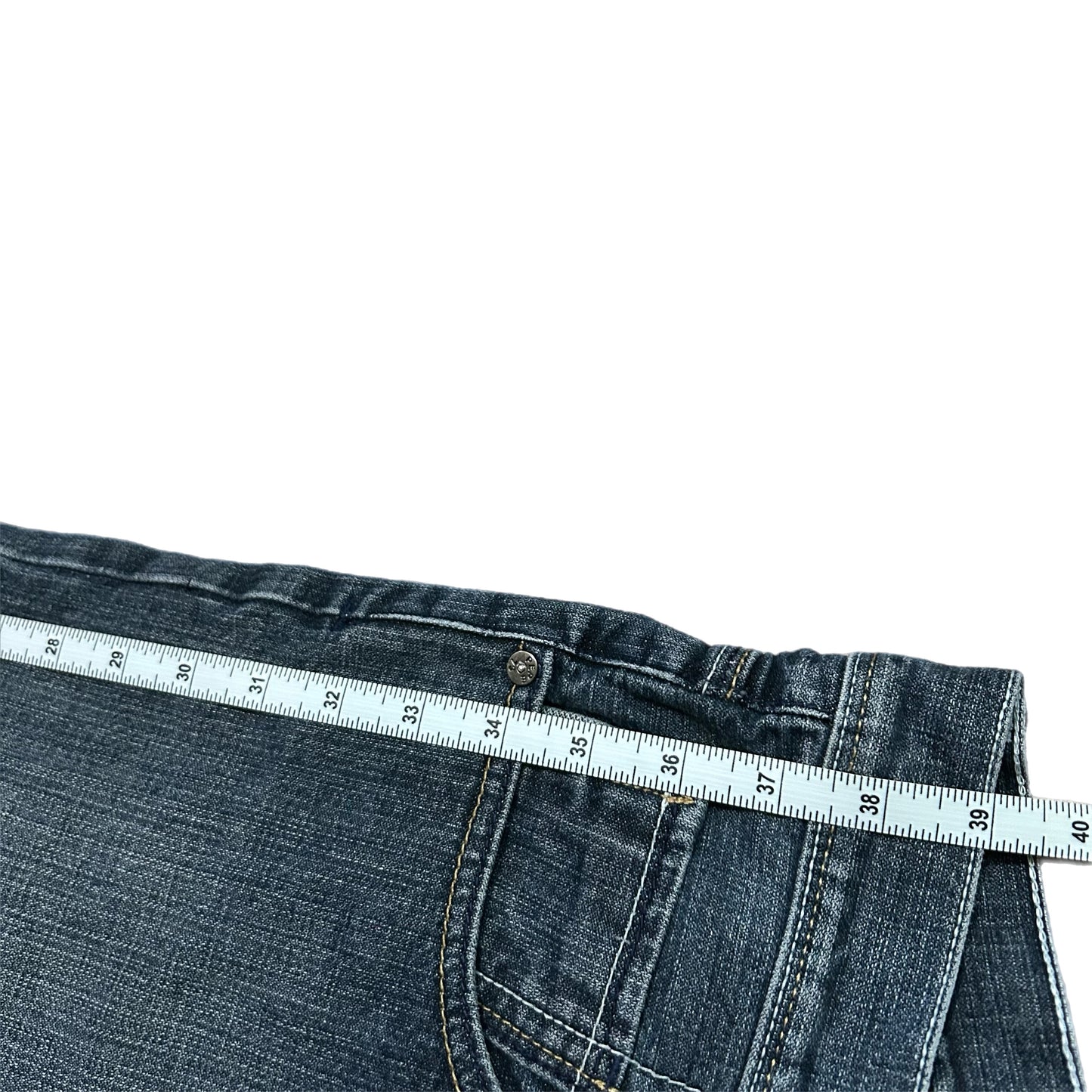 (34) Y2K Pepe Jeans Medium Wash Loose Denim Jeans
