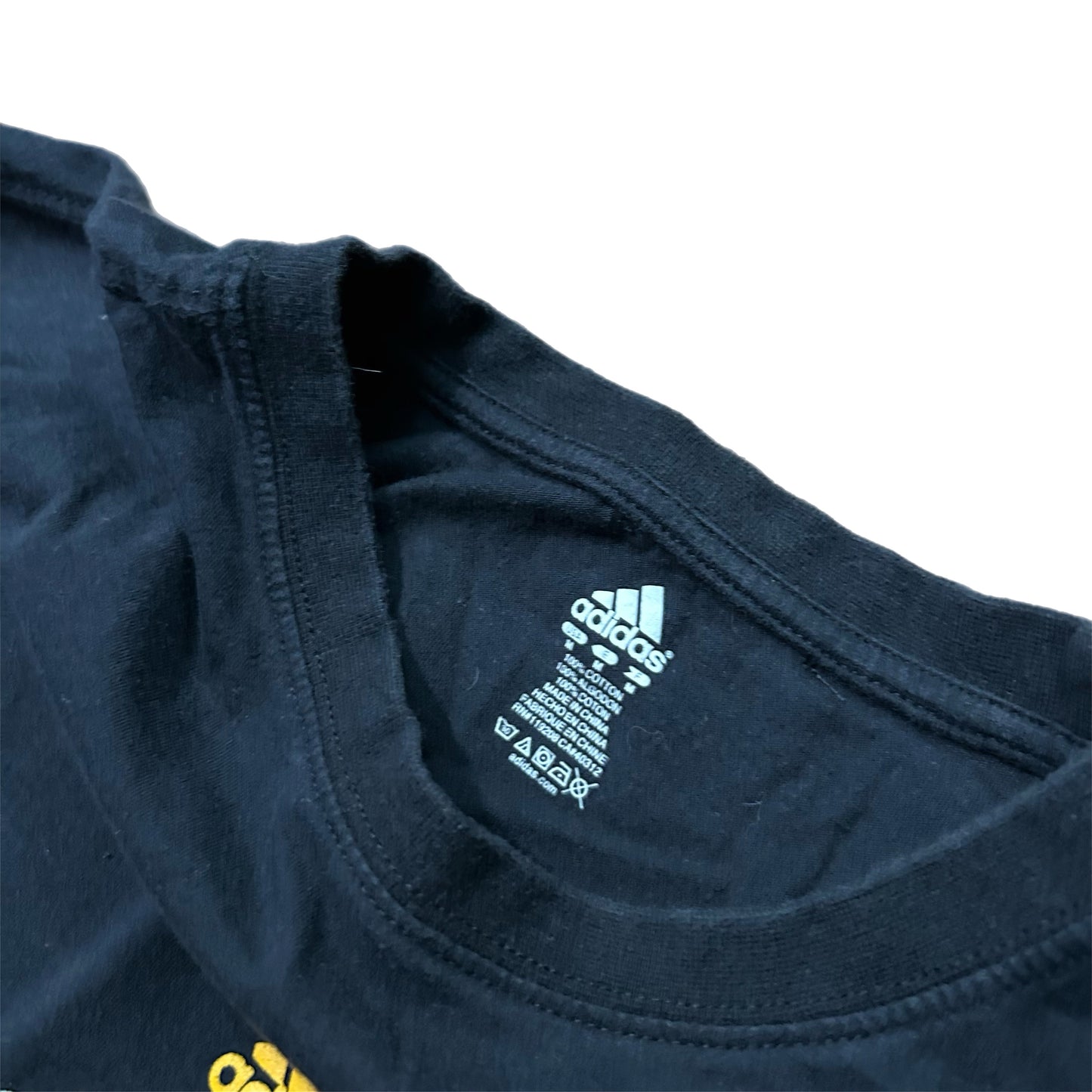 (M) Y2K Adidas Los Angeles Lakers Black Longsleeve