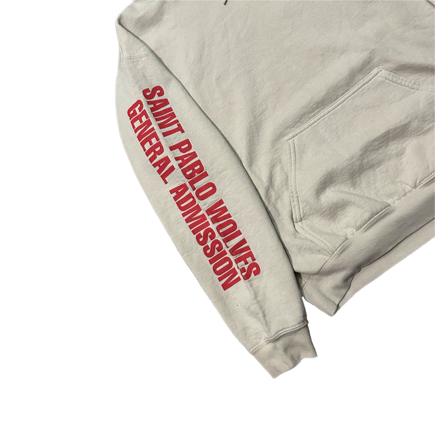 (M) Kanye West Saint Pablo Tour Beige Hoodie