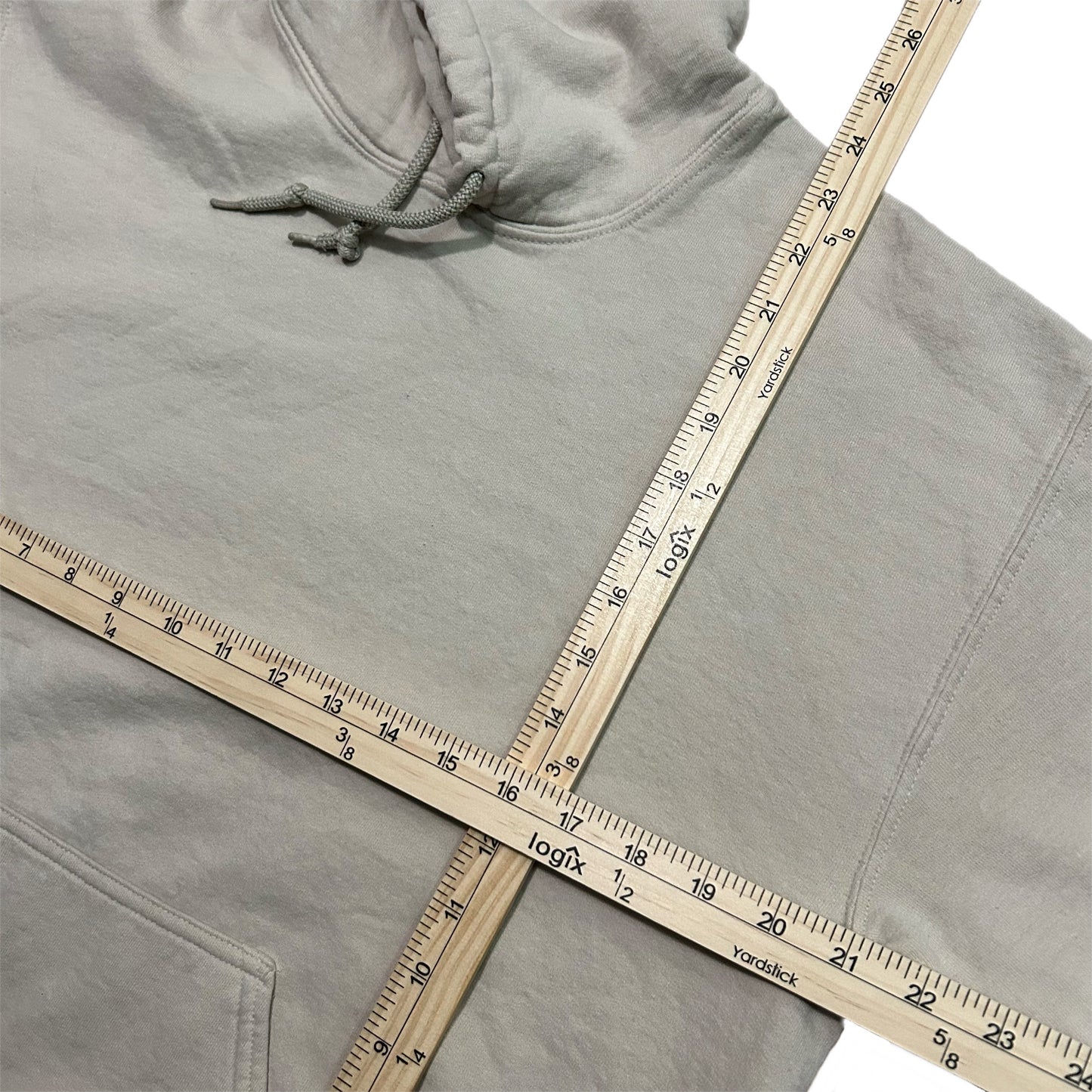 (M) Kanye West Saint Pablo Tour Beige Hoodie