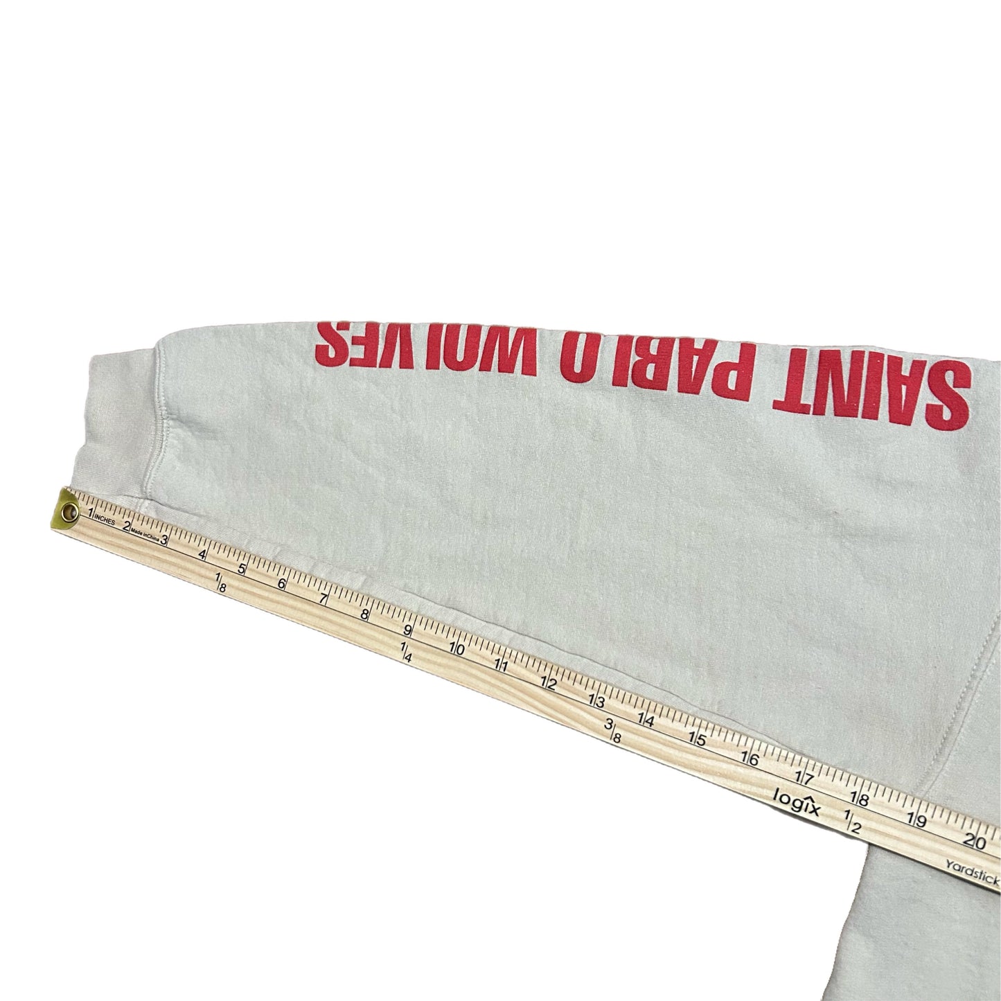 (M) Kanye West Saint Pablo Tour Beige Hoodie