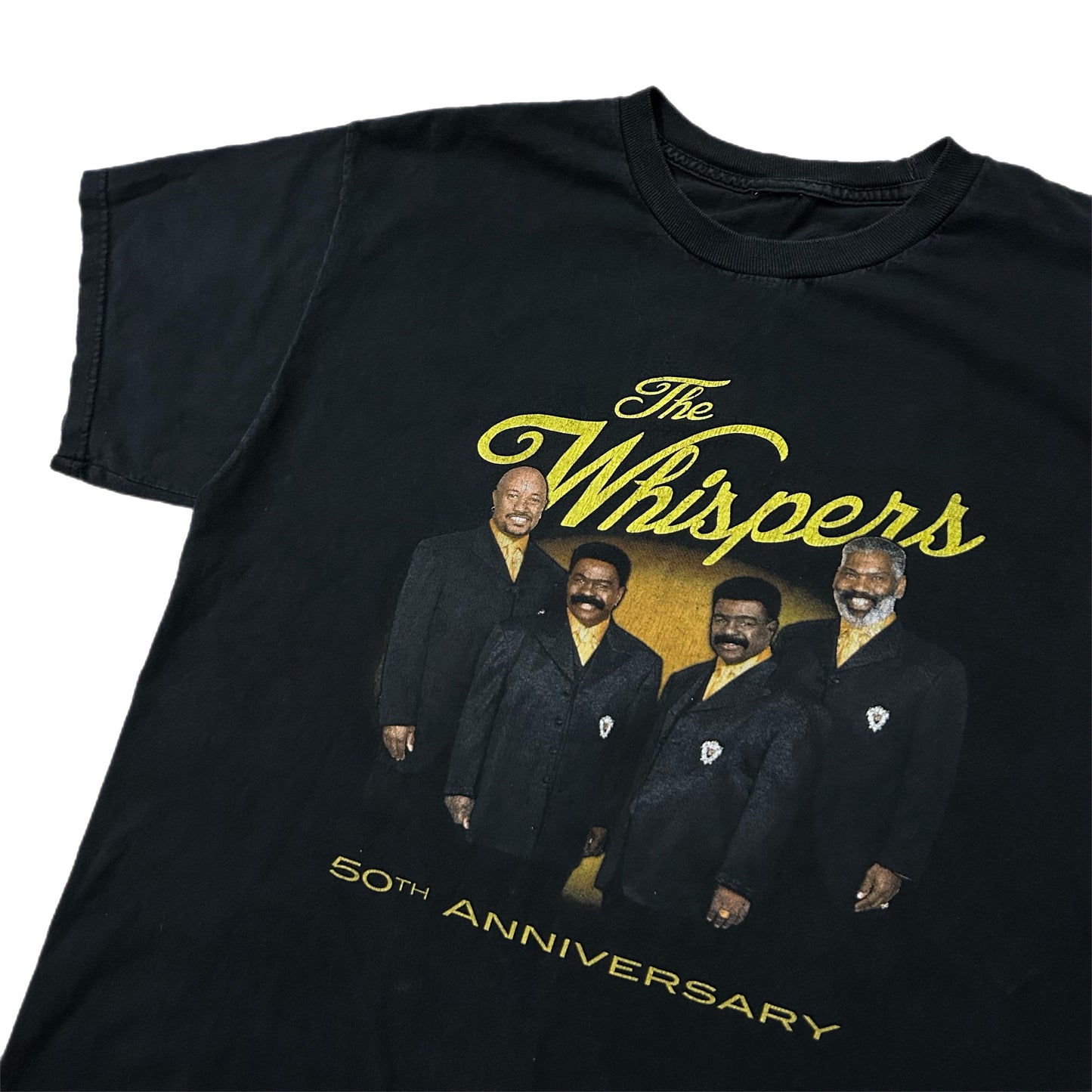 (M) Vintage The Whispers 50th Anniversary Concert Tour Shirt