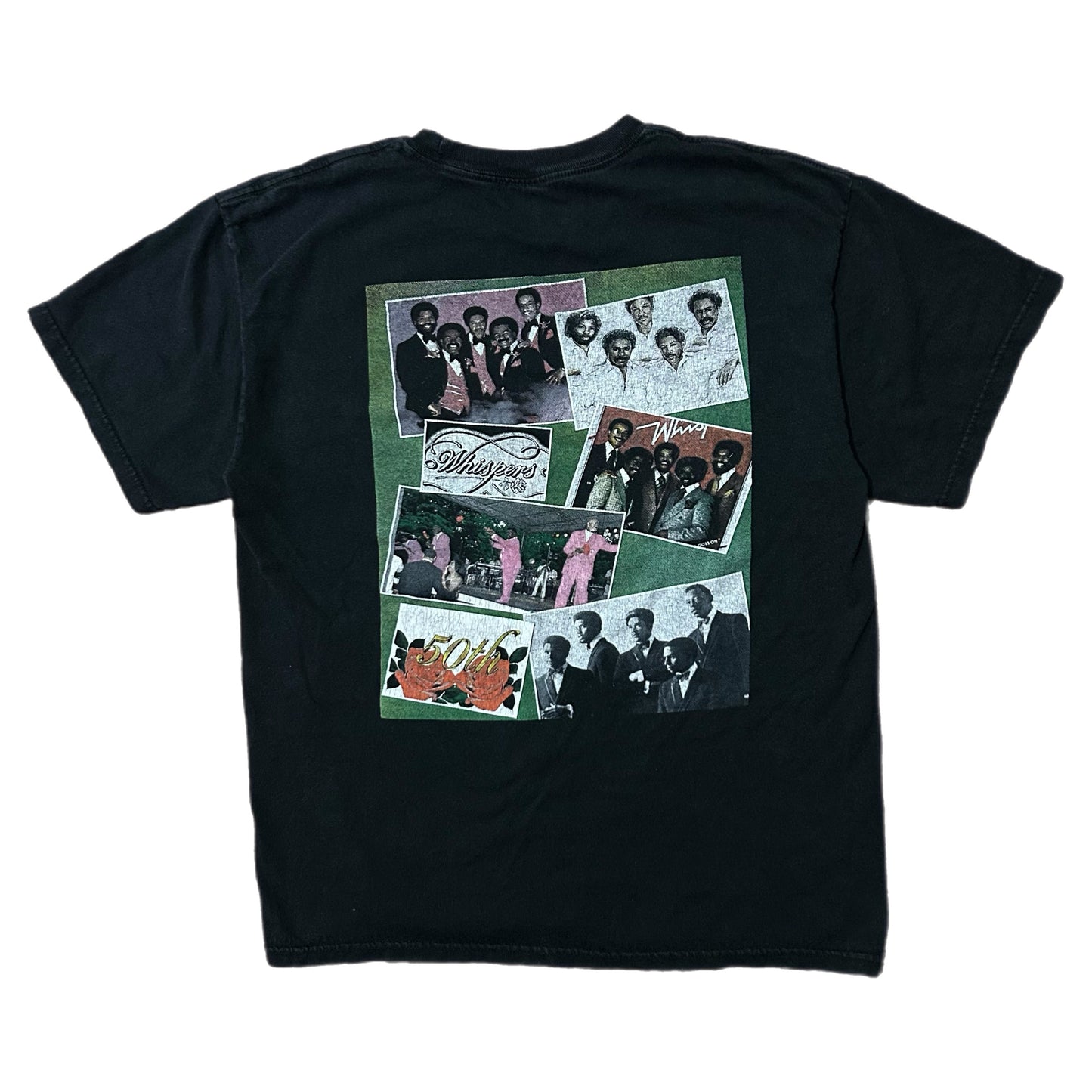 (M) Vintage The Whispers 50th Anniversary Concert Tour Shirt