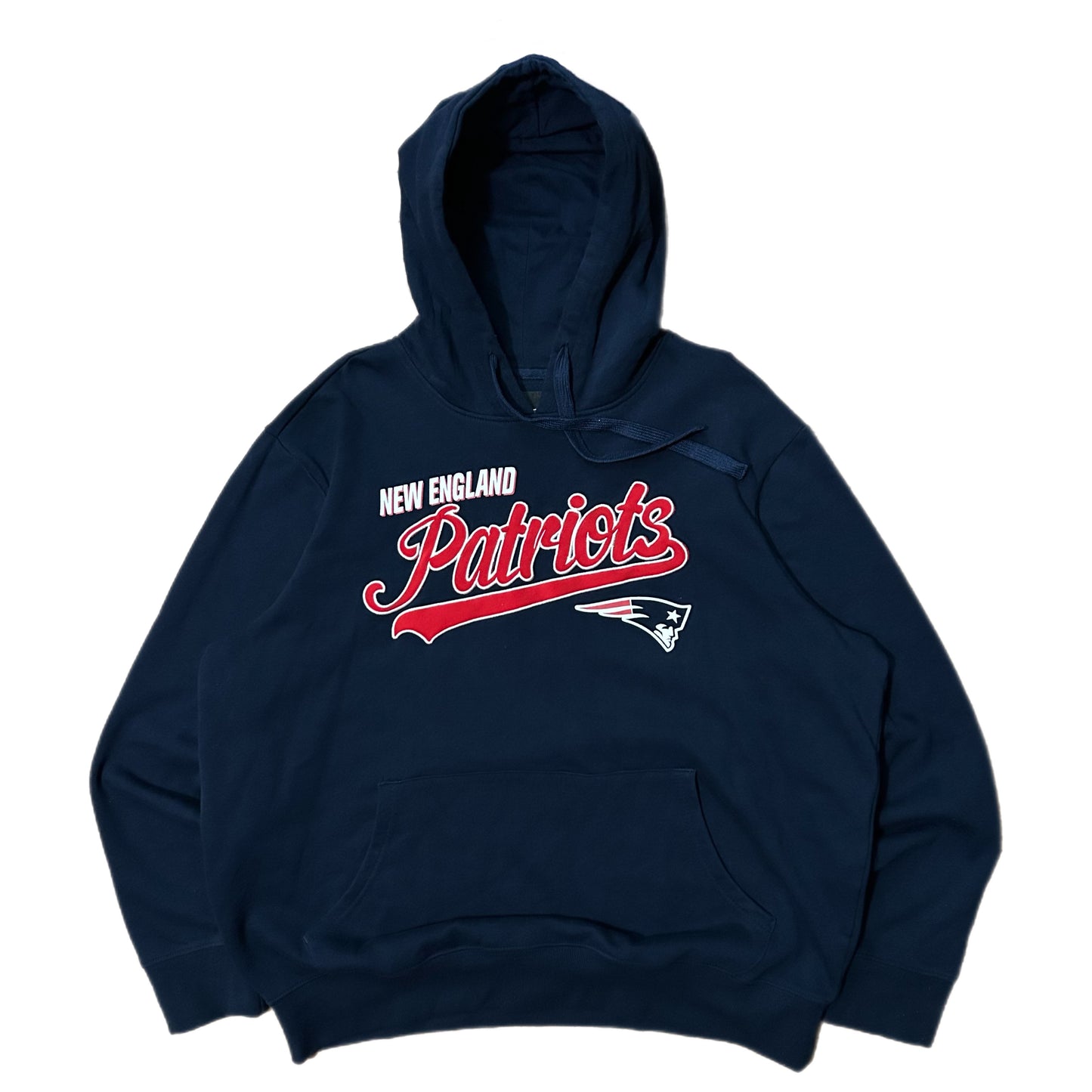 (XL) Y2K New England Patriots Navy Hoodie