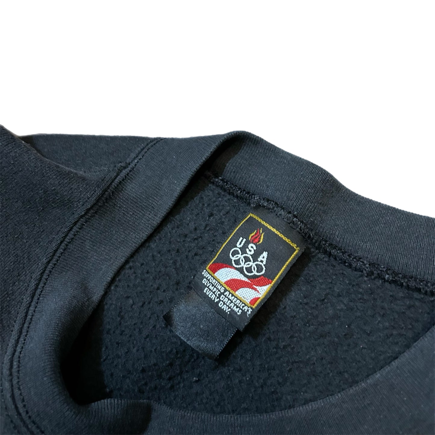 (XXL) Vintage Team USA Olympics Black Heavy Shirt