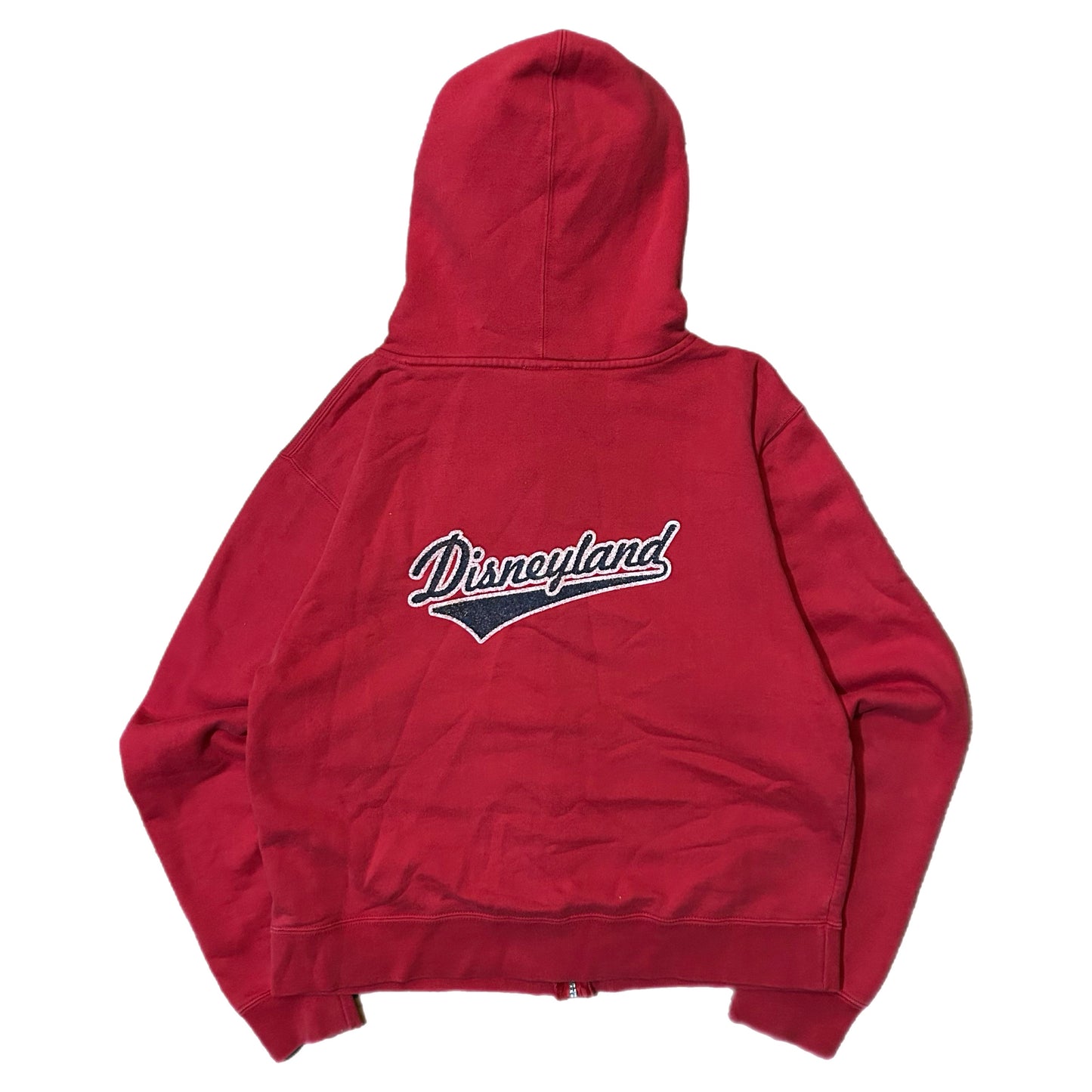 (WOMAN L) Vintage 2000s Disneyland Rheimstone Red Jacket