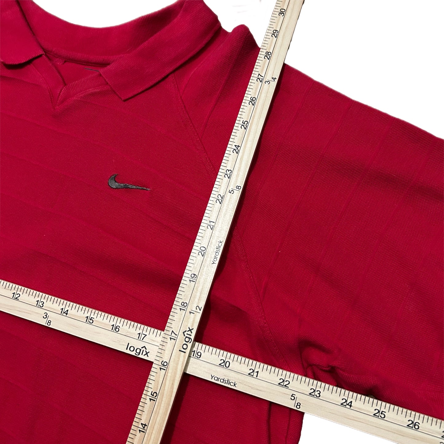 (XL) Y2K Nike Golf Red Polo Shirt