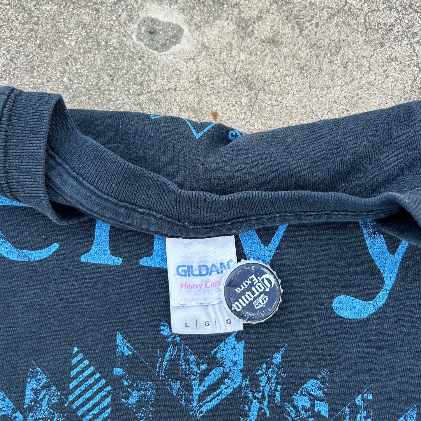 (L) Vintage Envy 'Last Hours Of Eternity' Double Sided Band Shirt