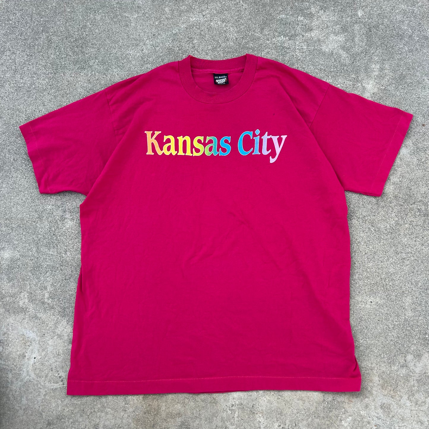 (XL/XXL) Vintage Kansas City Single Stitch Shirt
