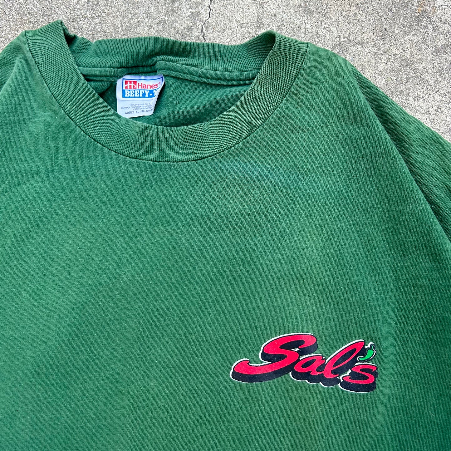 (XL) Vintage Sal's Mexican Food Promo Shirt