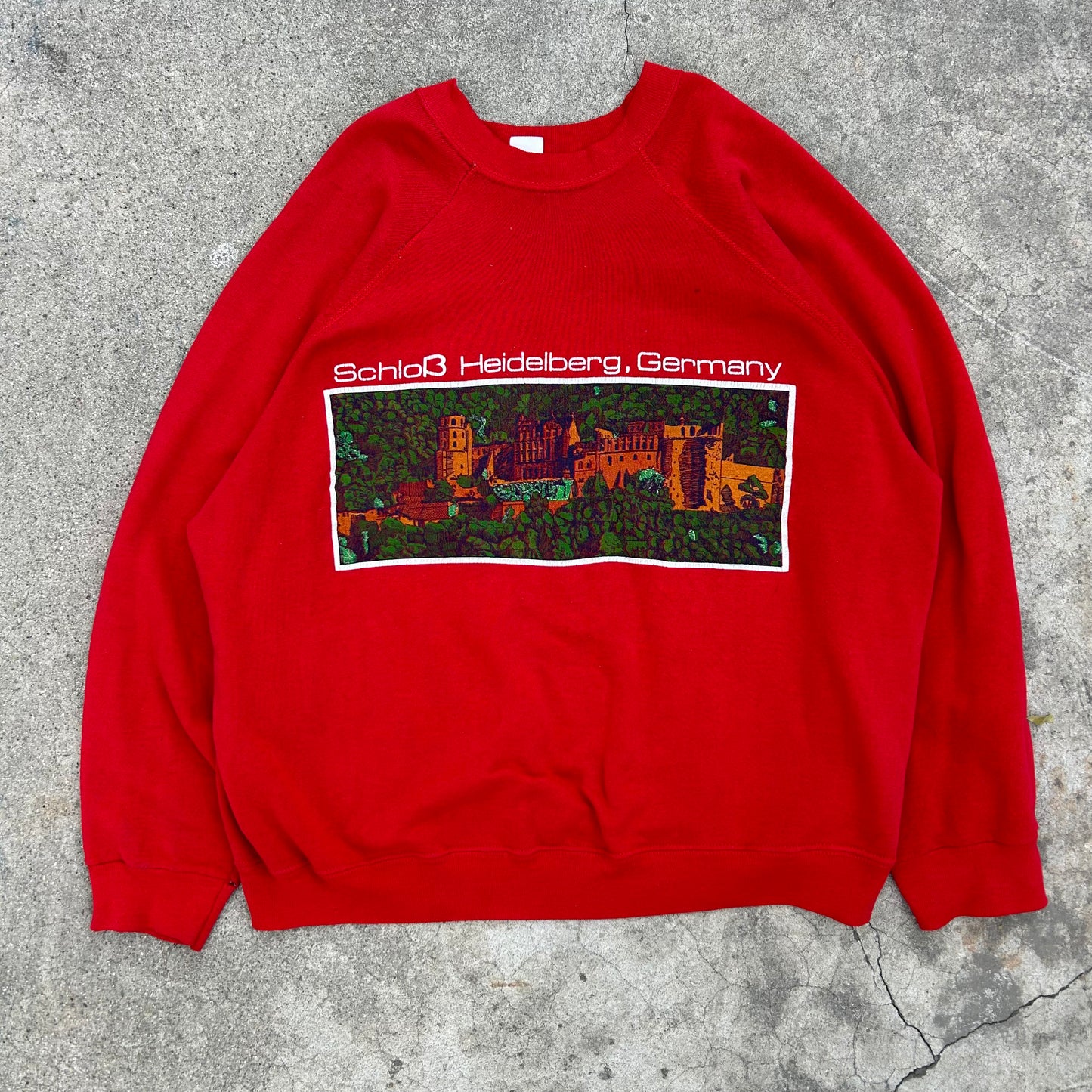 (XL) 90s Heidelberg Germany Crewneck