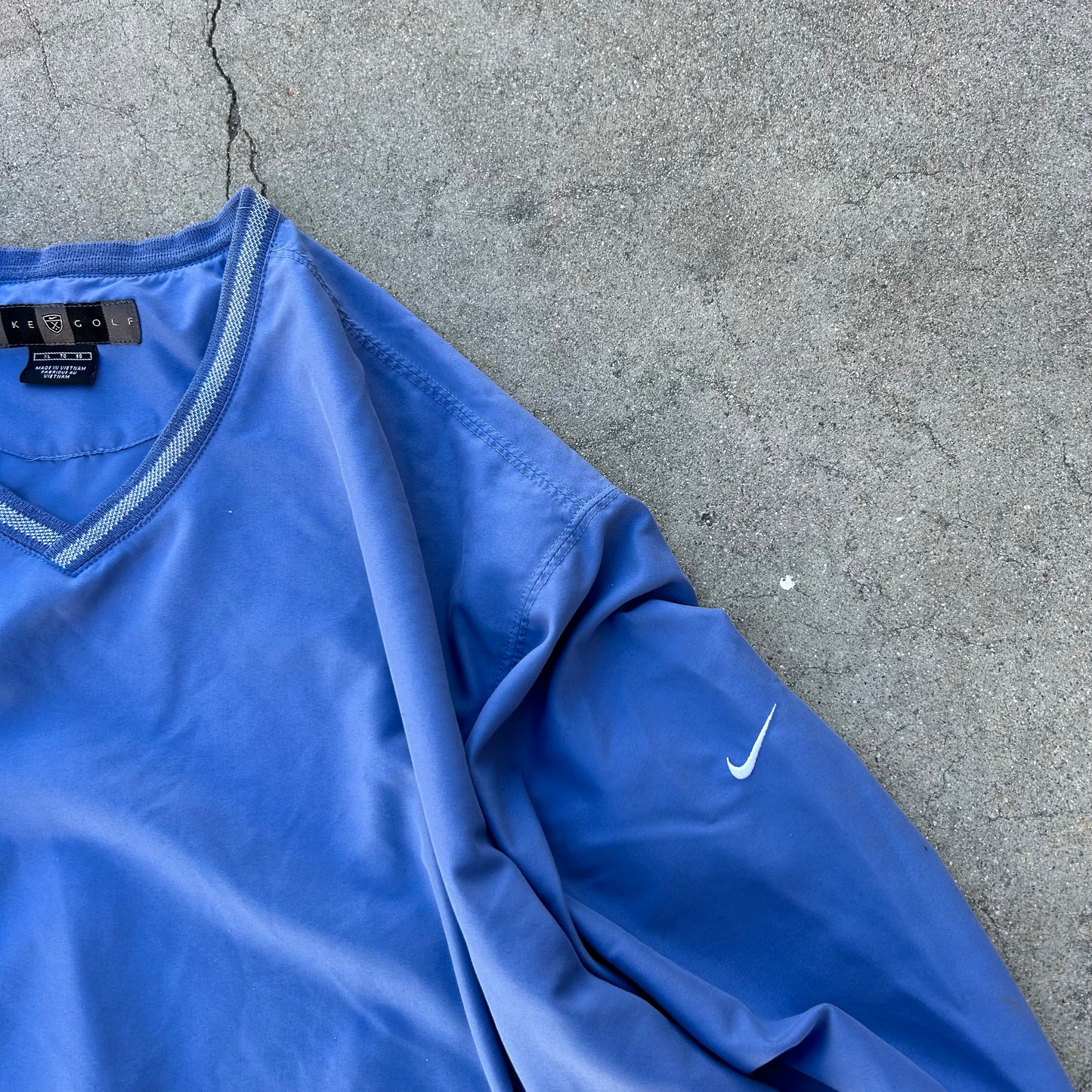 (XL) 2000s Baby Blue Nike Golf Pullover