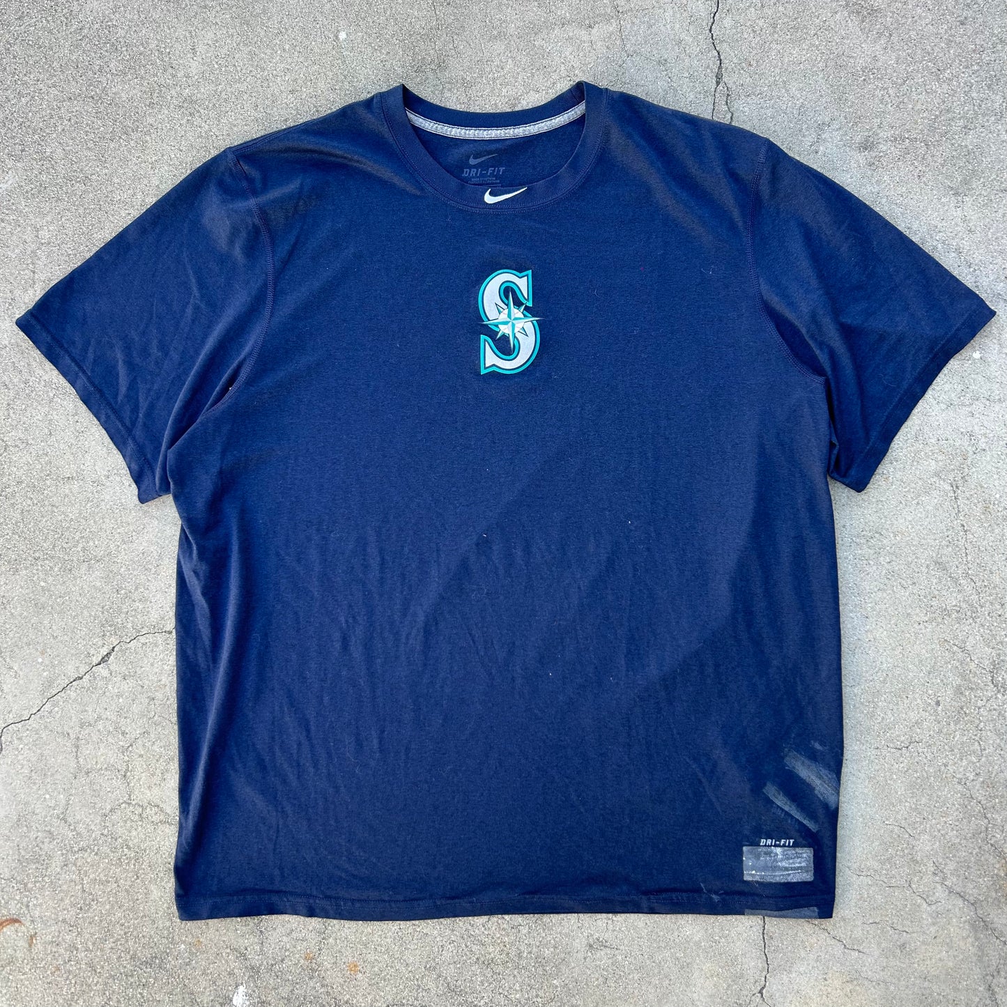 (XL) Nike Center Check Seattle Mariners Shirt