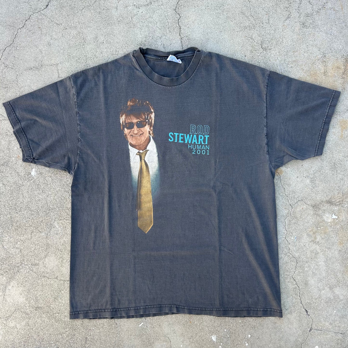 (XL) 2001 Rod Stewart Human Tour Shirt