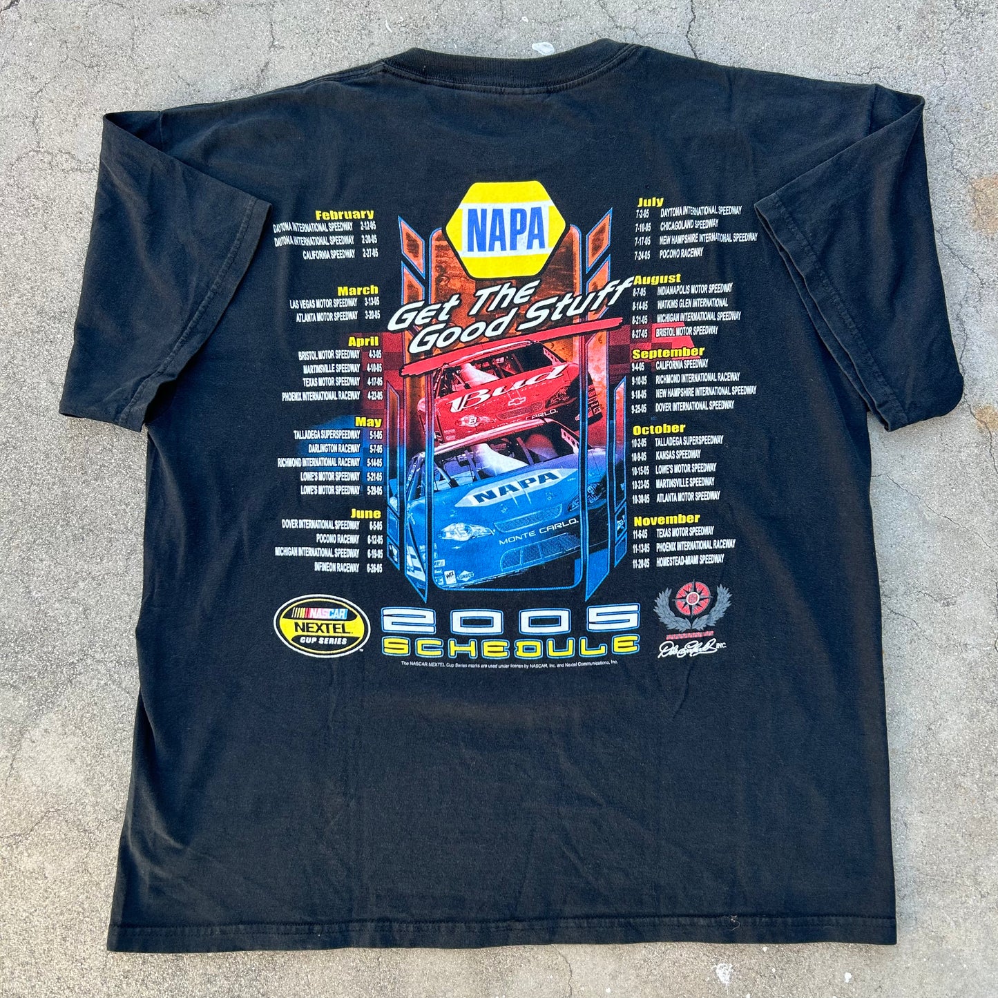 (XL) 2005 Nascar NAPA Racing Shirt