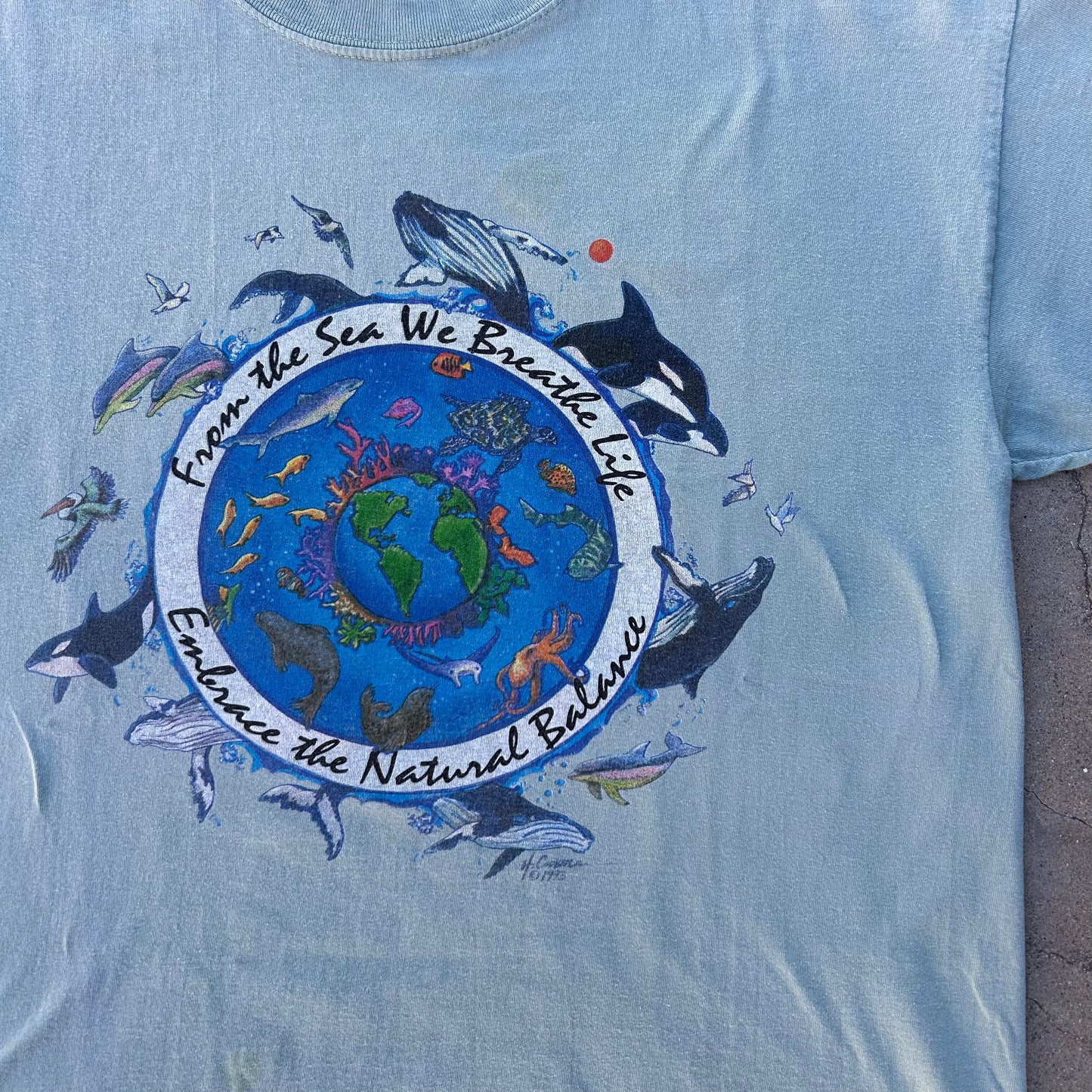(XL) 1993 'From the Sea We Breathe Life' Shirt