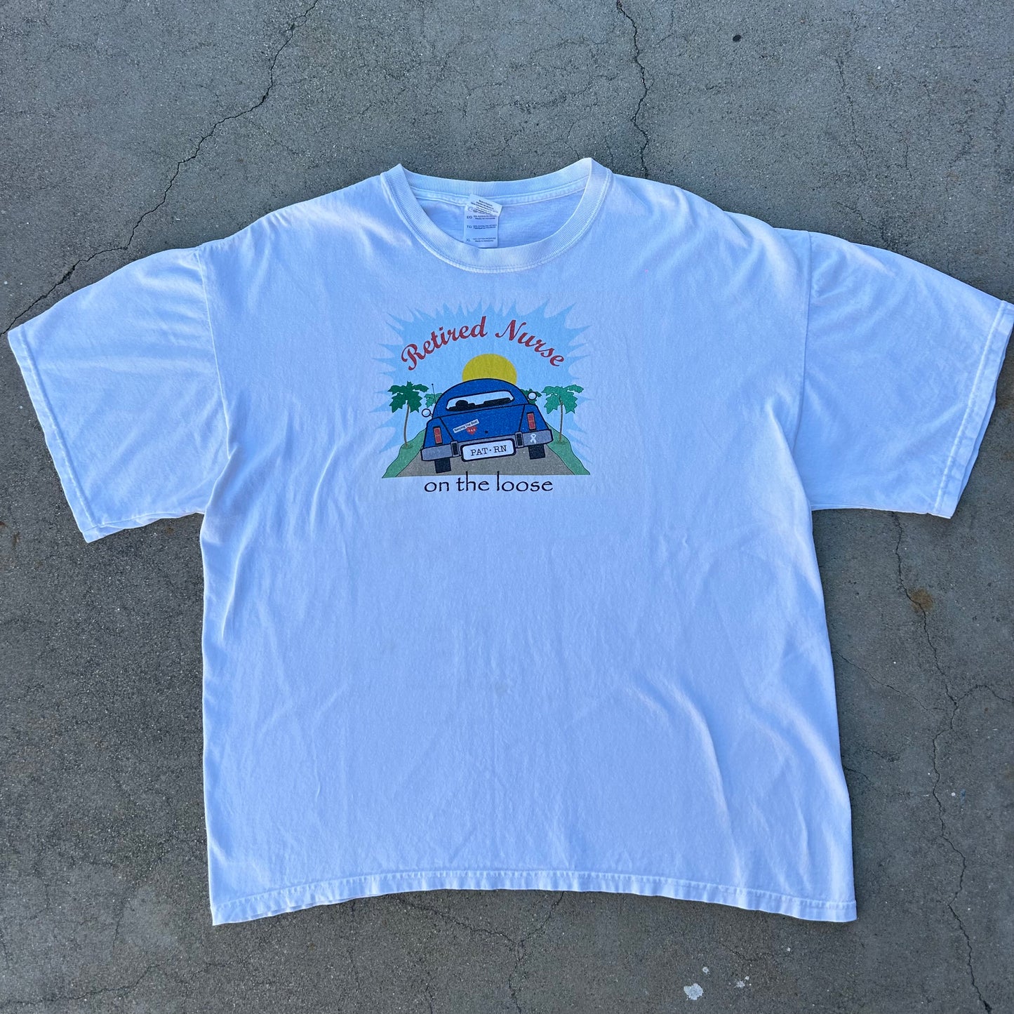 (XL) Vintage Retired Nurse On The Loose Shirt