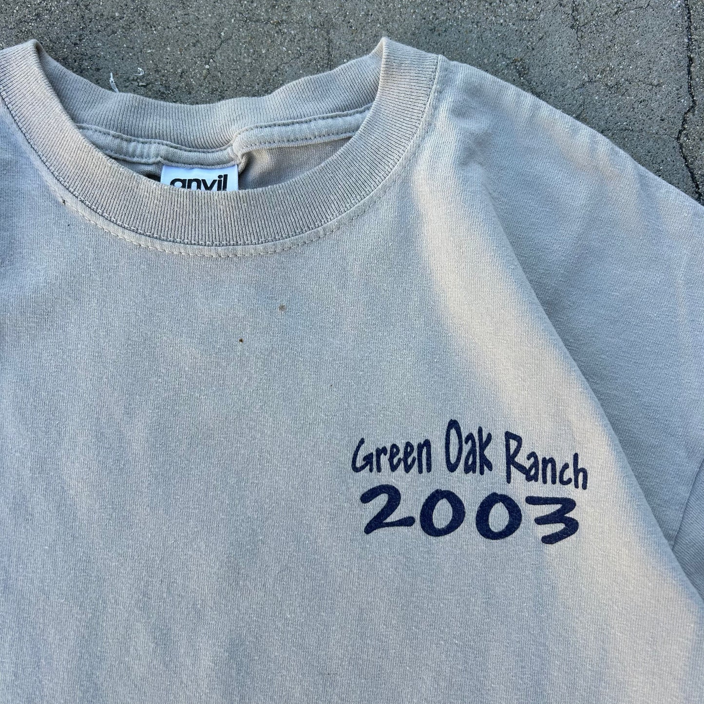 (L) 2003 Green Oak Ranch 'Just Do It! Pray' Shirt