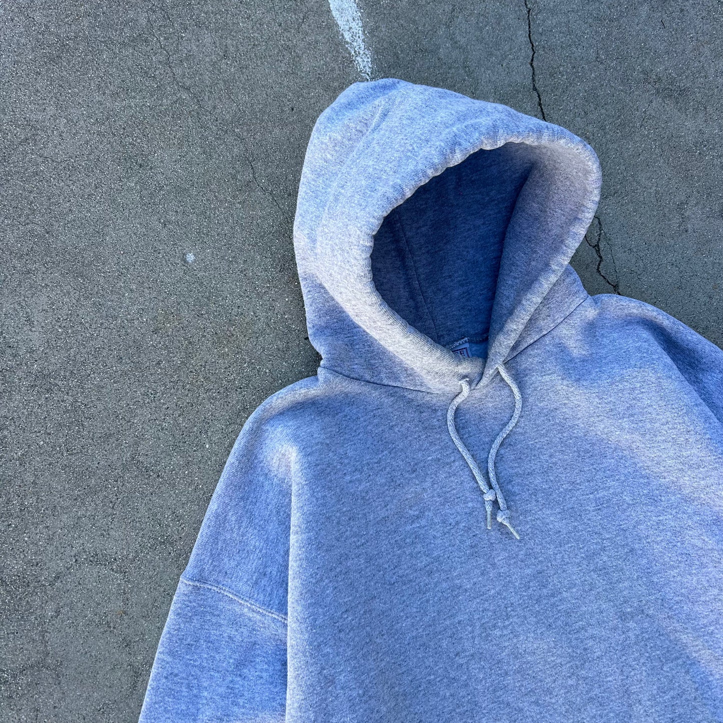 (L) 90s Santee Grey Hoodie