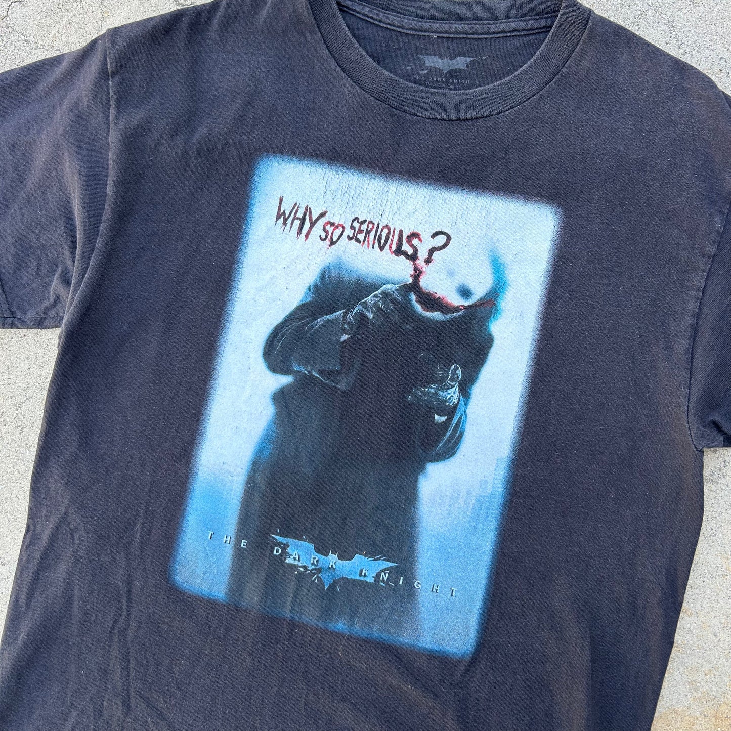 (M) Vintage 2008 The Dark Knight Joker 'Why So Serious?' Shirt